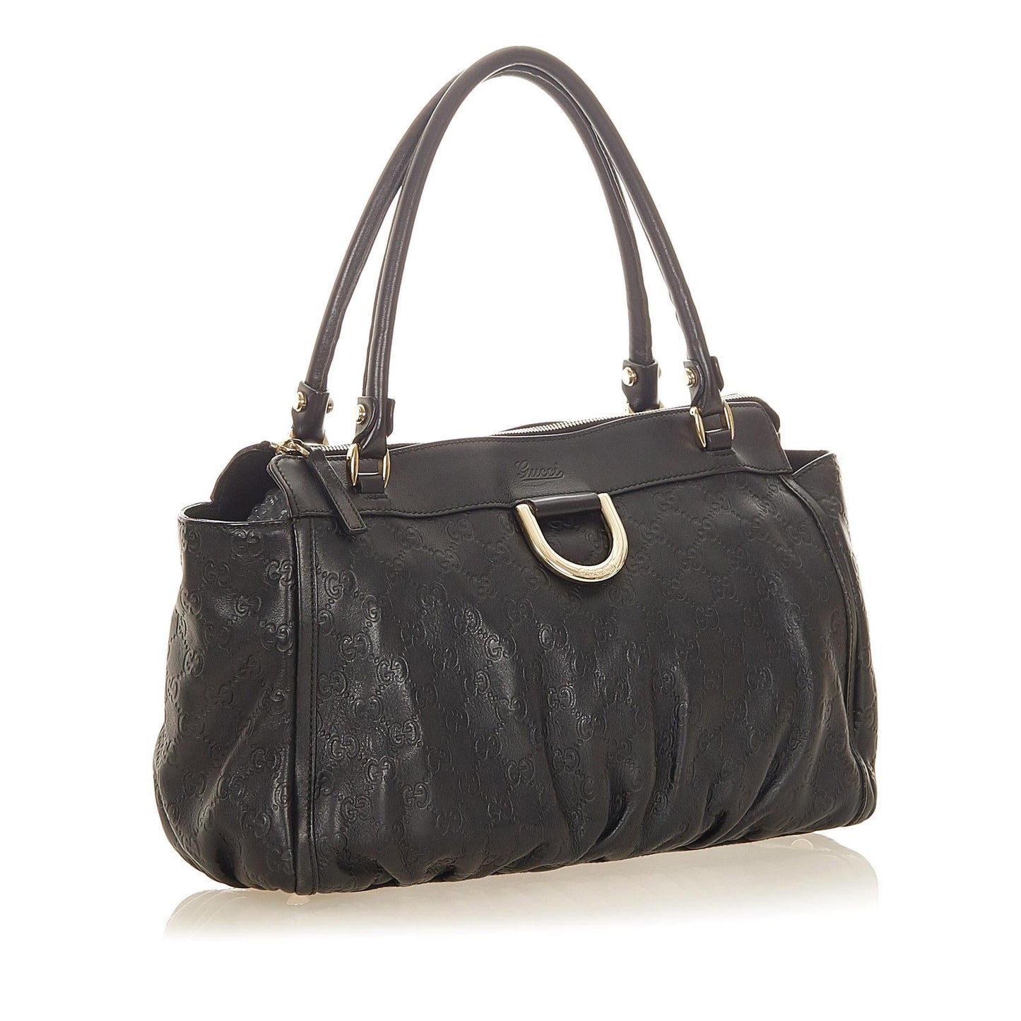 Gucci Guccissima Abbey D-Ring Shoulder Bag (SHG-31680)
