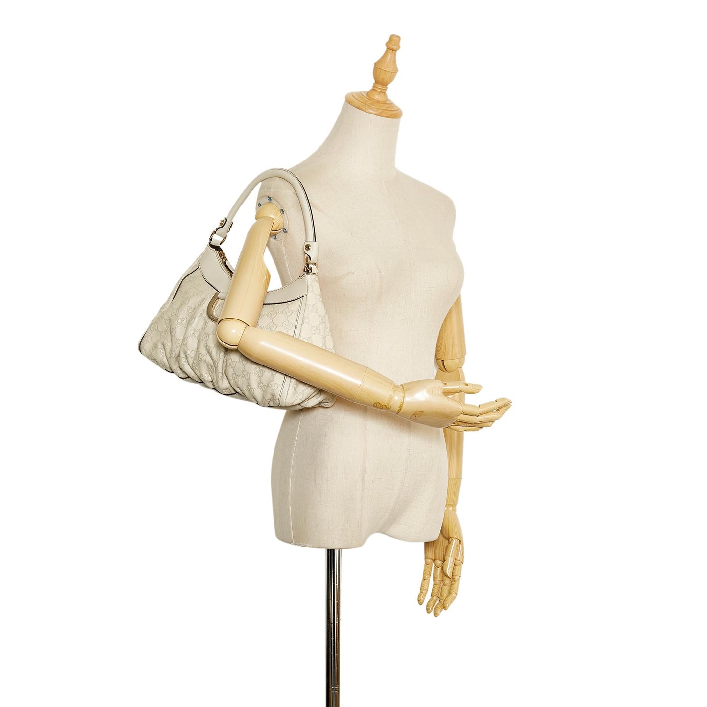 Gucci Guccissima Abbey D-Ring Shoulder Bag (SHG-wAtpbp)