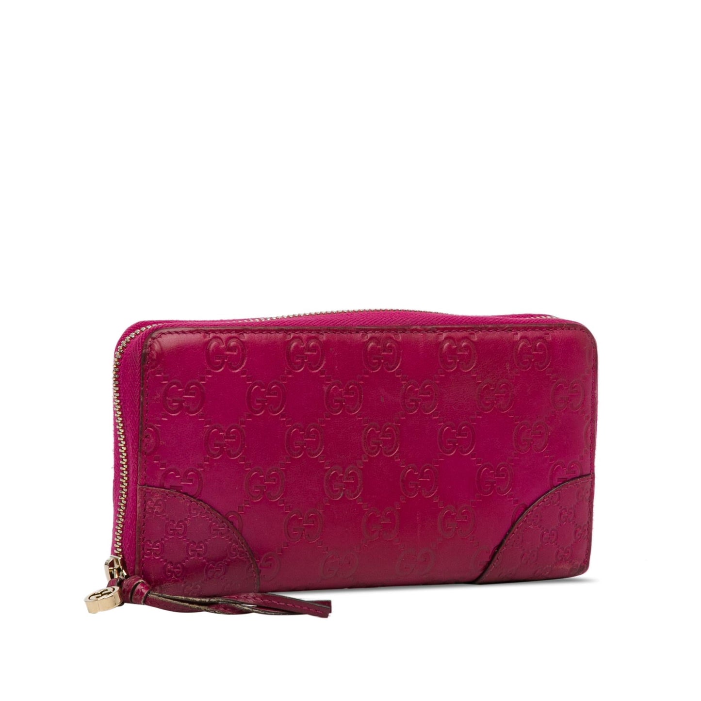 Gucci Guccissima Bree Zip Around Long Wallet (SHG-3NpvV4)