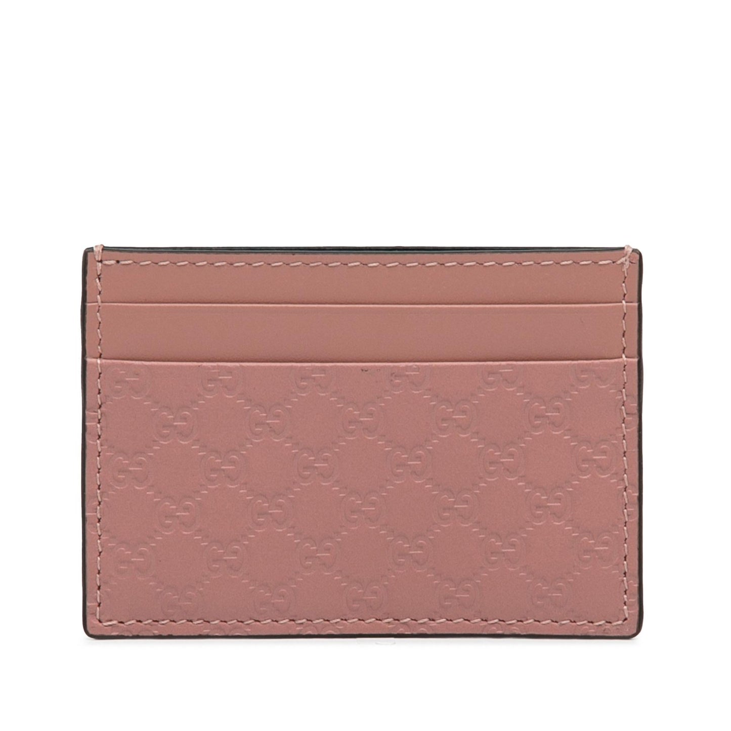 Gucci Guccissima Card Holder (SHG-MheP6T)