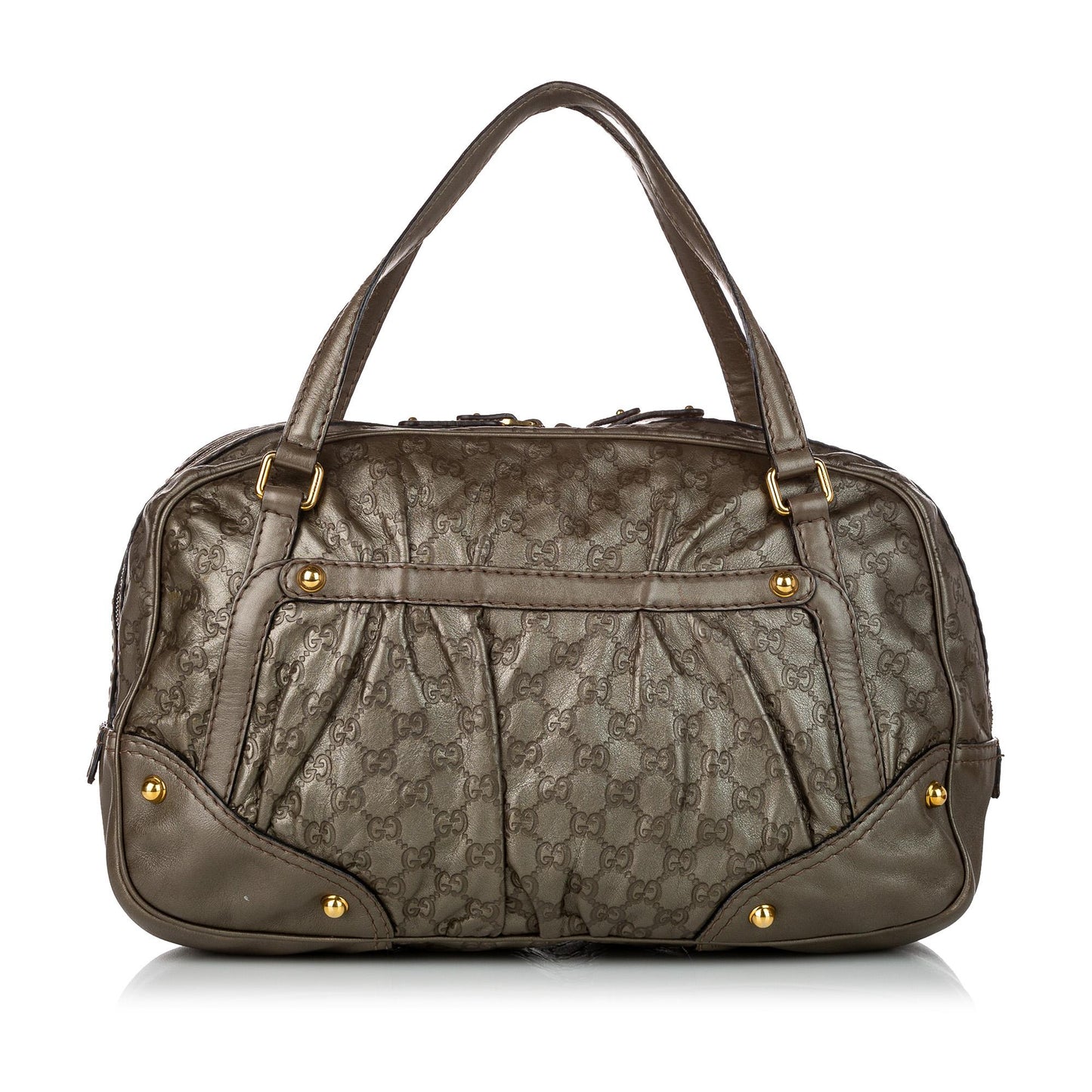 Gucci Guccissima Jockey Boston Bag (SHG-30176)
