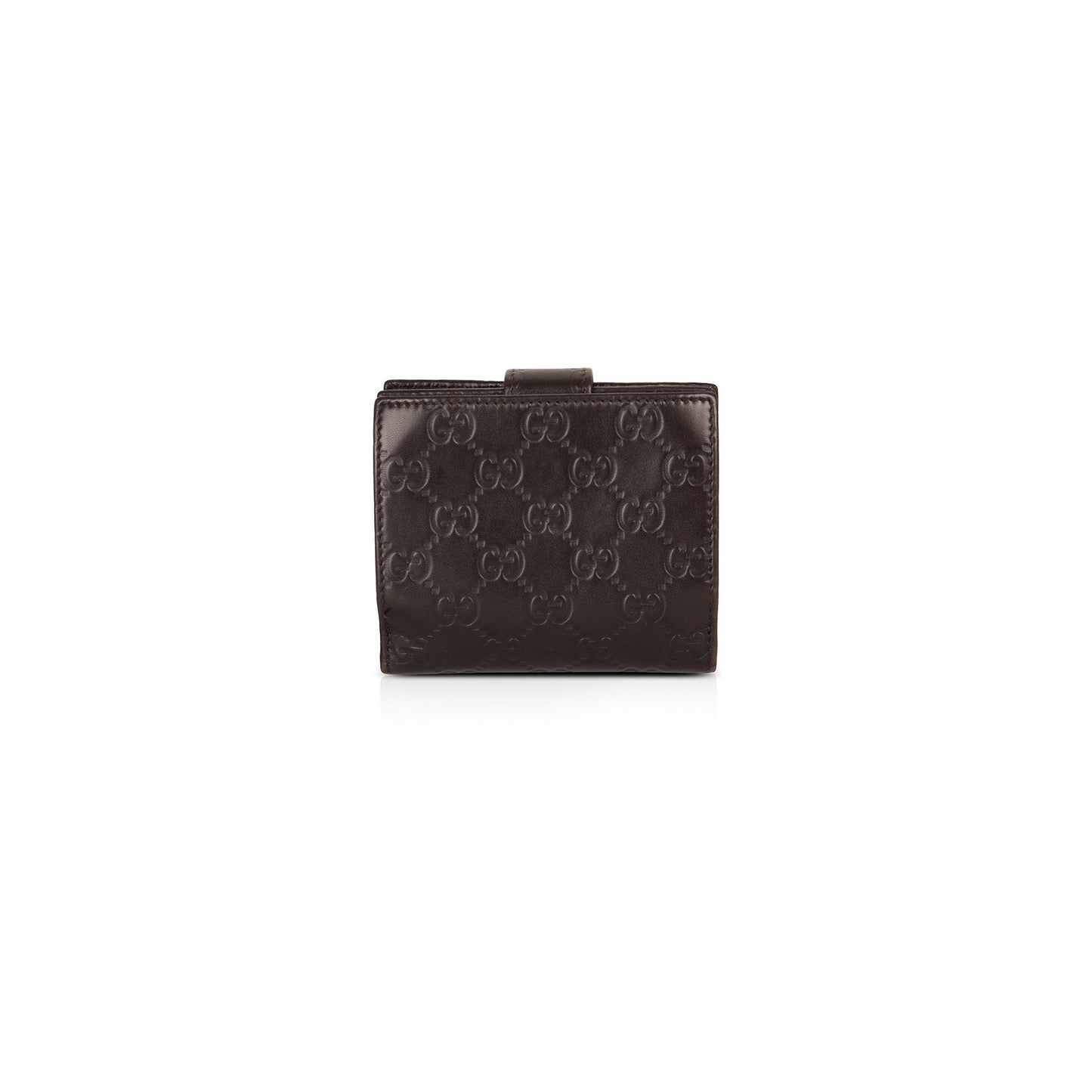 Gucci Guccissima Leather Compact Wallet
