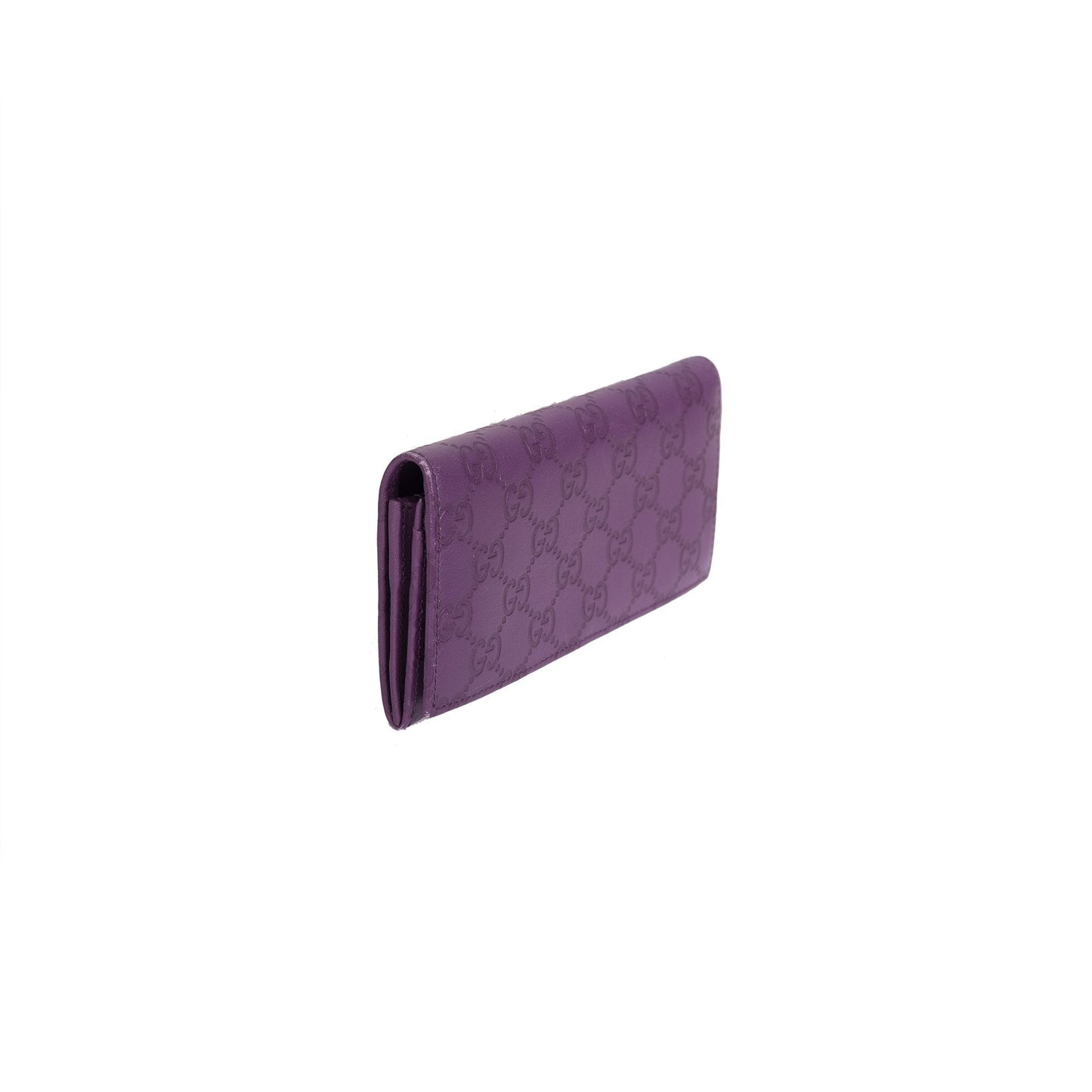 Gucci Guccissima Leather Continental Wallet