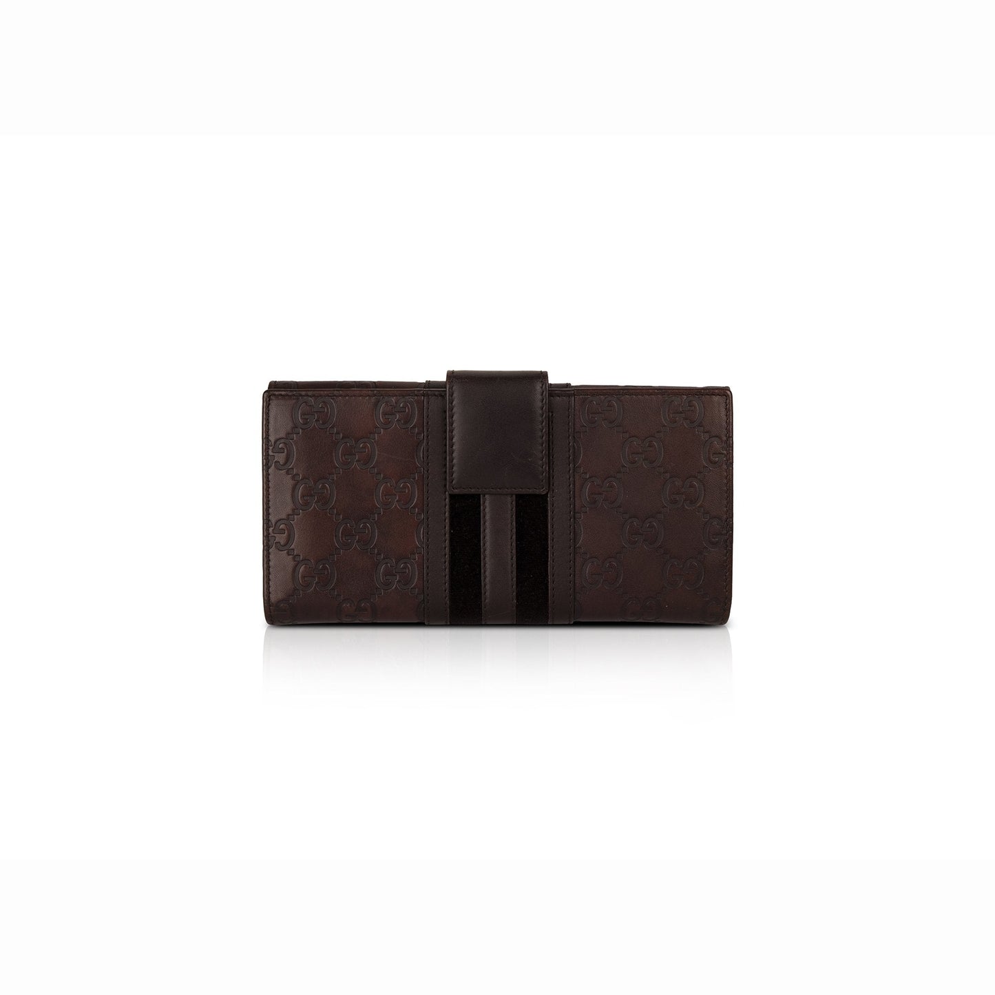 Gucci Guccissima Leather Continental Wallet