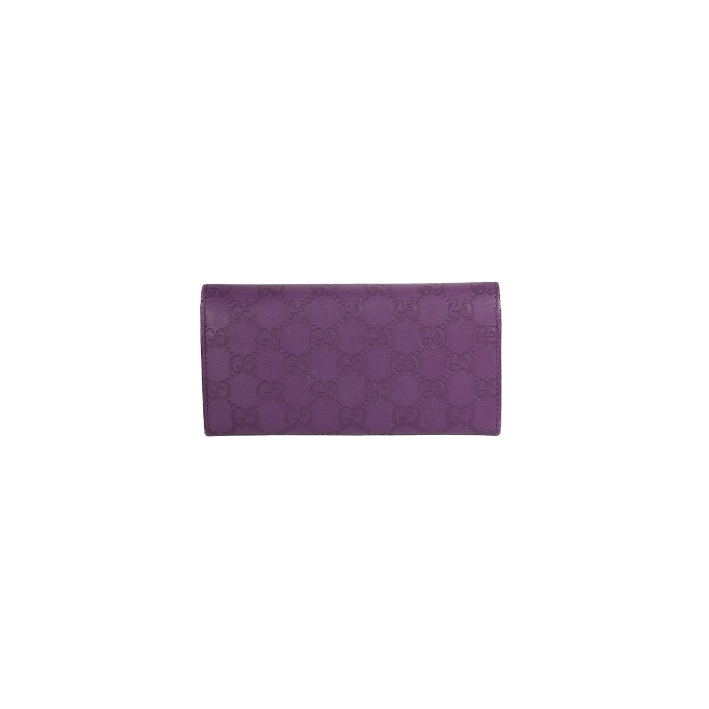 Gucci Guccissima Leather Continental Wallet