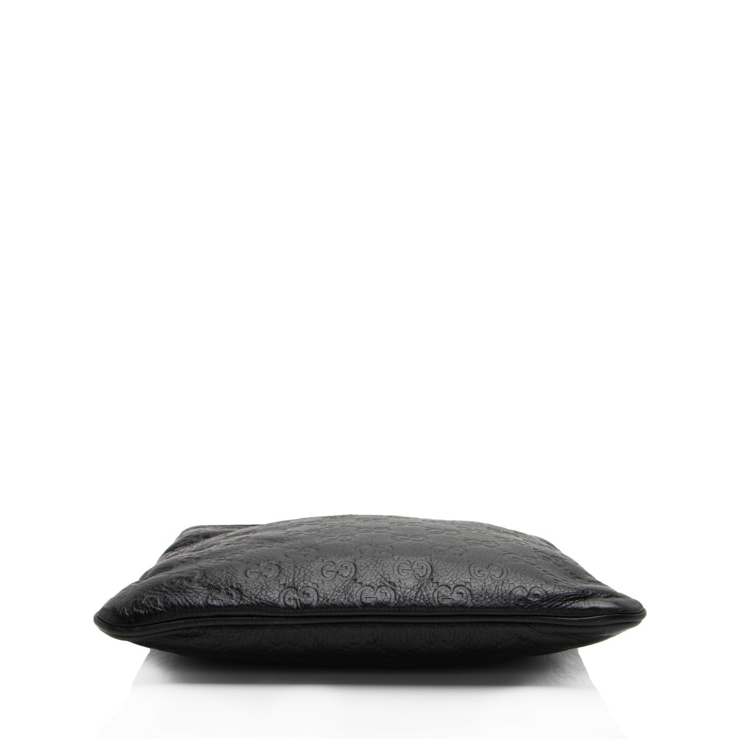 Gucci Guccissima Leather Flat Messenger (SHF-b6Jy3q)