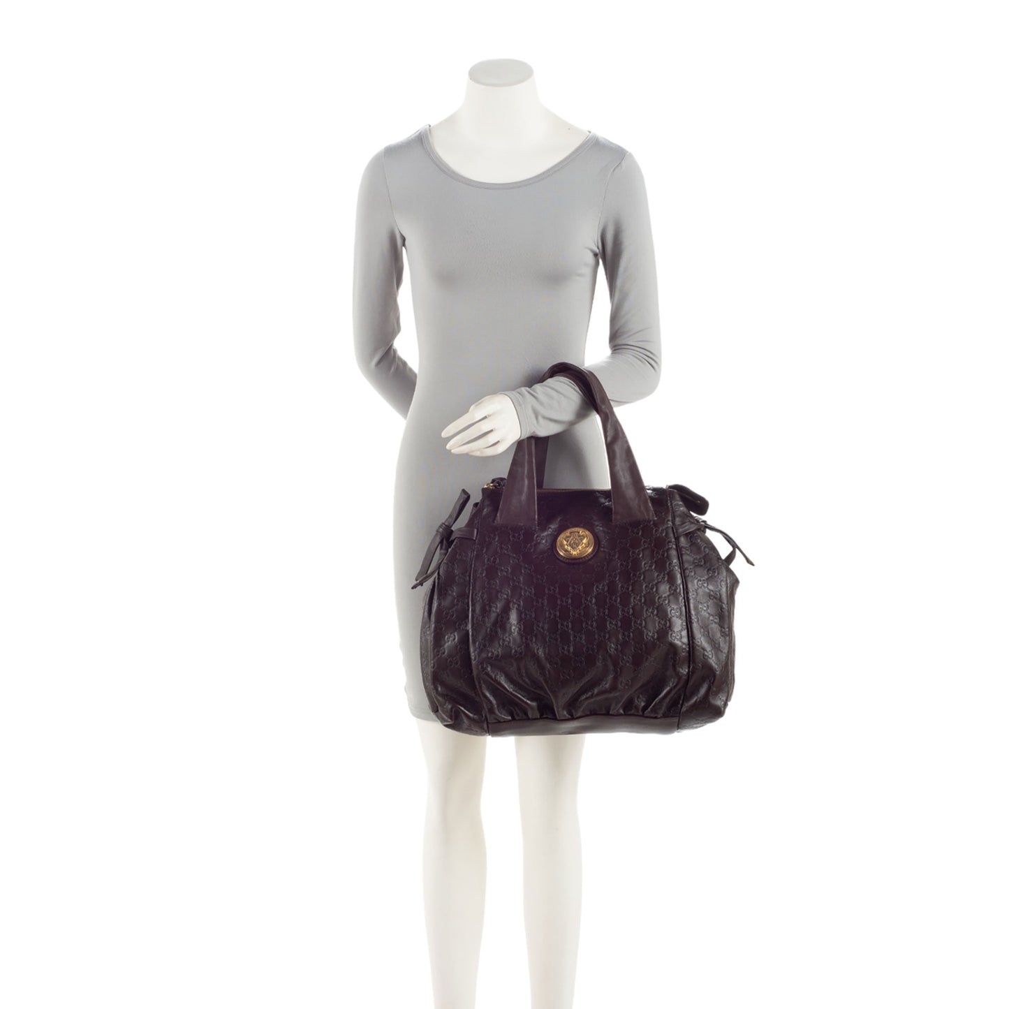 Gucci Guccissima Leather Hysteria Tote (SHF-fEgEGF)