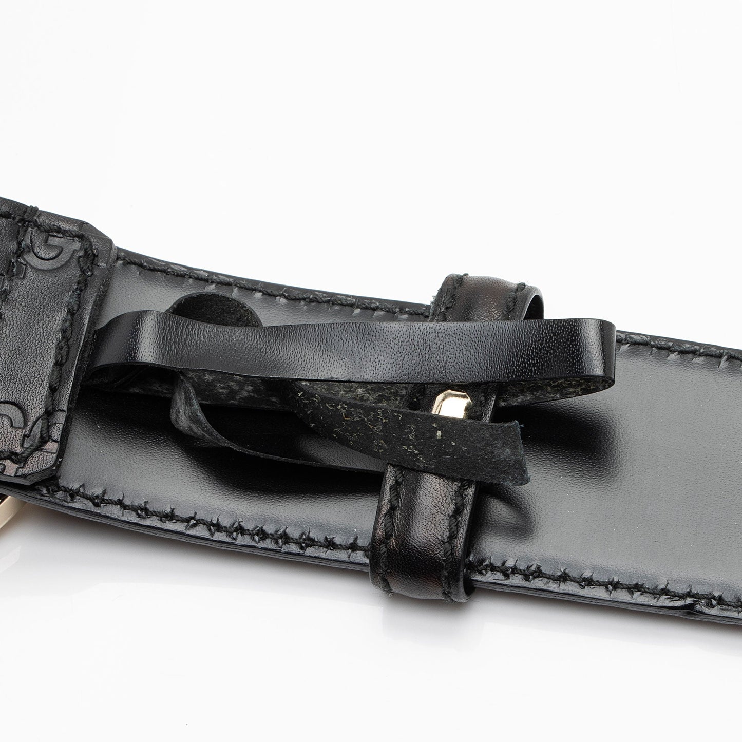 Gucci Guccissima Leather Interlocking G Belt - Size 36 / 90 (SHF-uFWGGE)