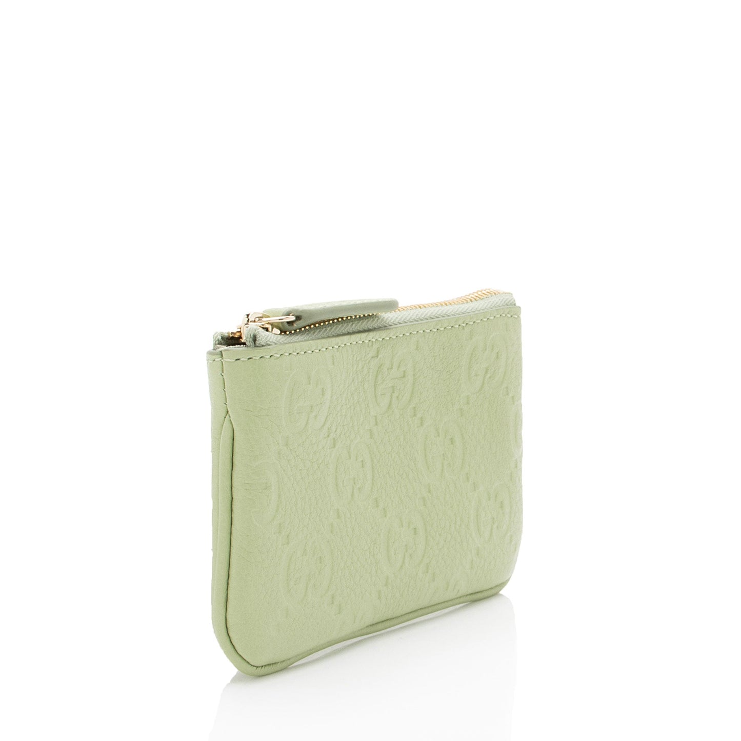 Gucci Guccissima Leather Key Pouch