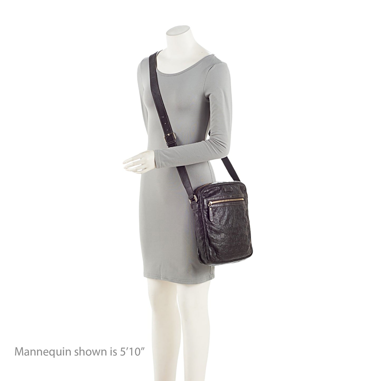 Gucci Guccissima Leather Medium Messenger (SHF-miYj5L)