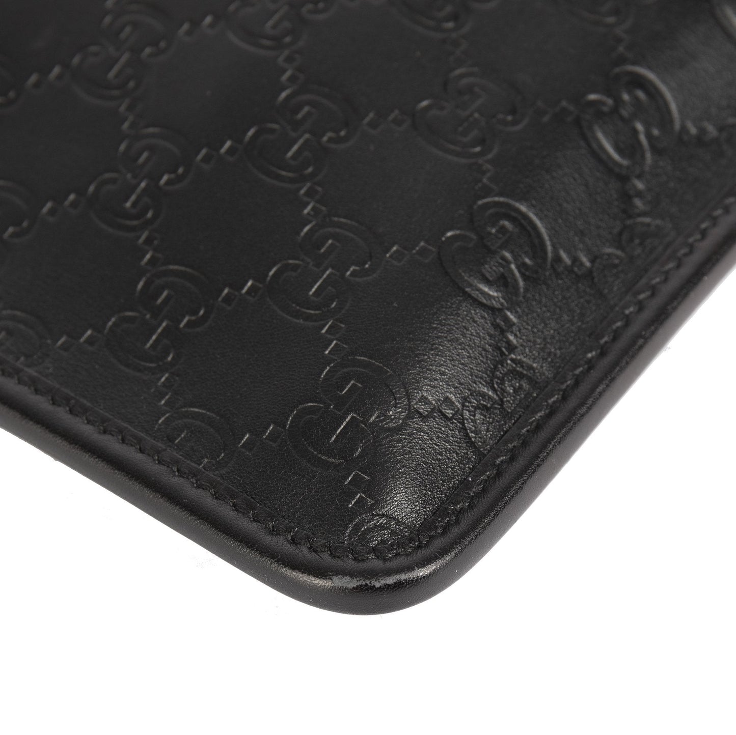 Gucci Guccissima Leather Messenger Bag