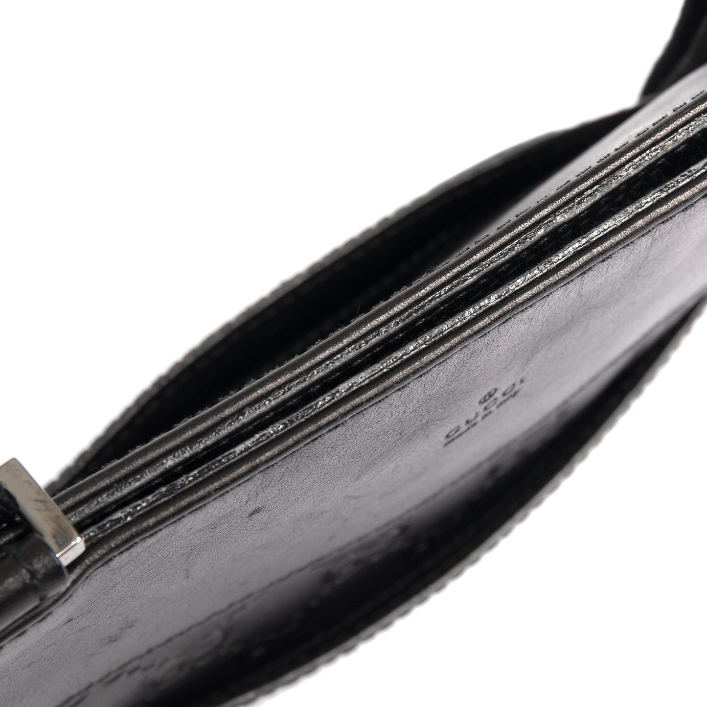 Gucci Guccissima Leather Messenger Bag