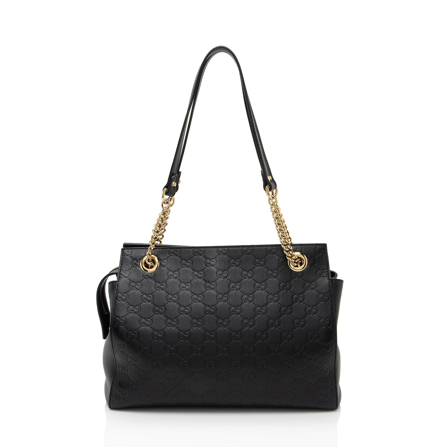 Gucci Guccissima Leather Signature Large Tote