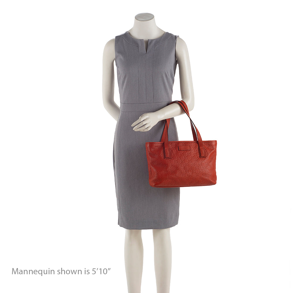 Gucci Guccissima Leather Tote (SHF-19263)