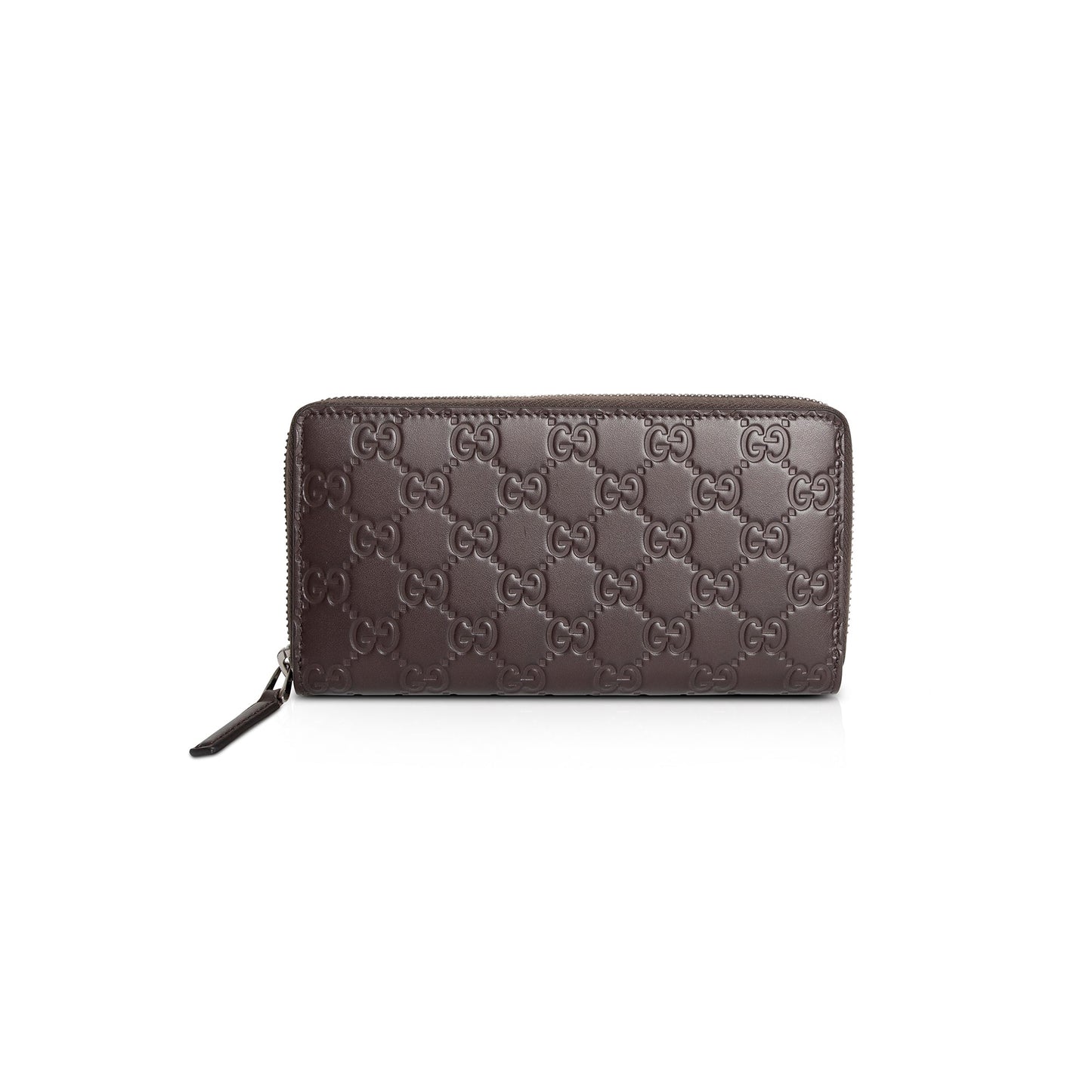 Gucci Guccissima Leather Zip Around Wallet