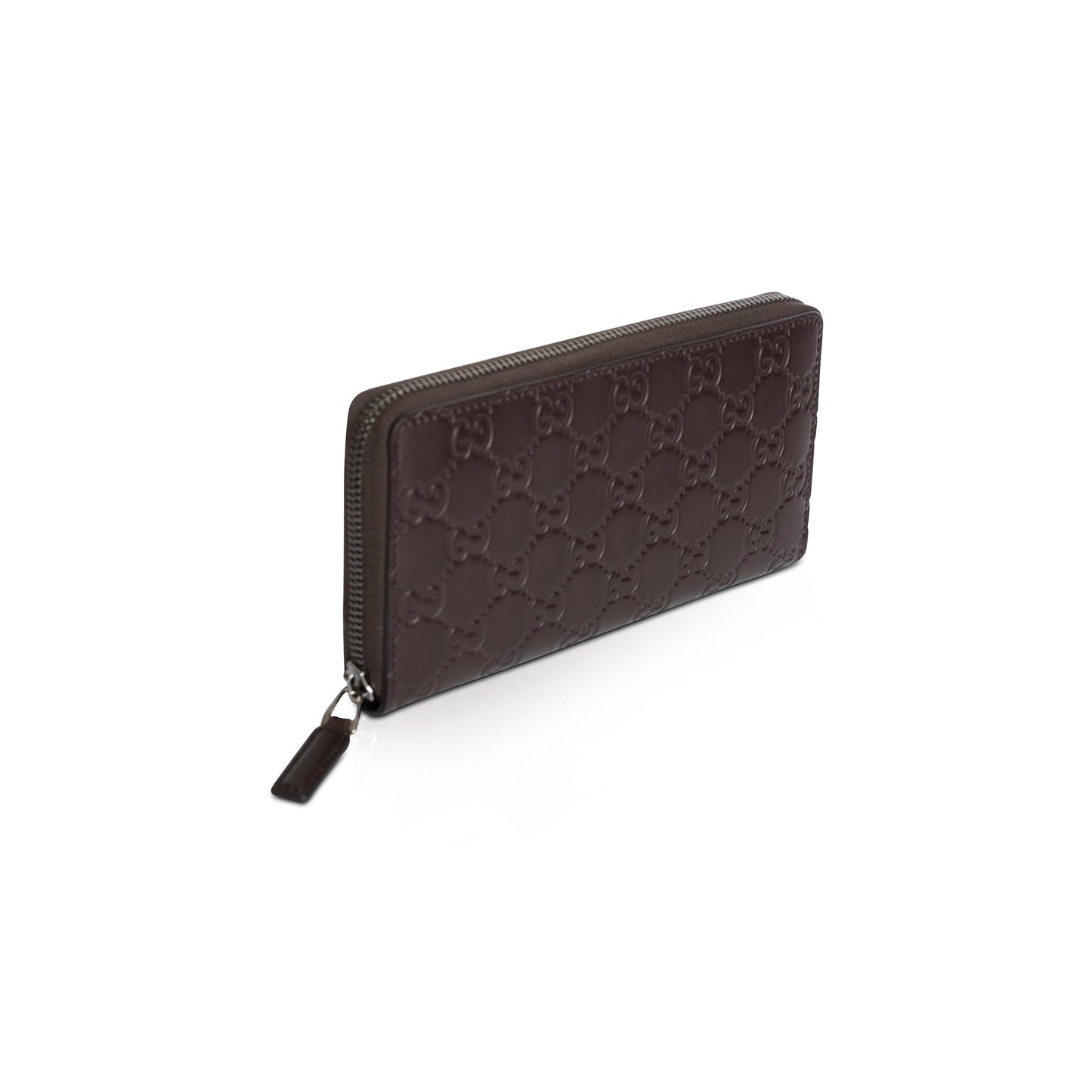 Gucci Guccissima Leather Zip Around Wallet