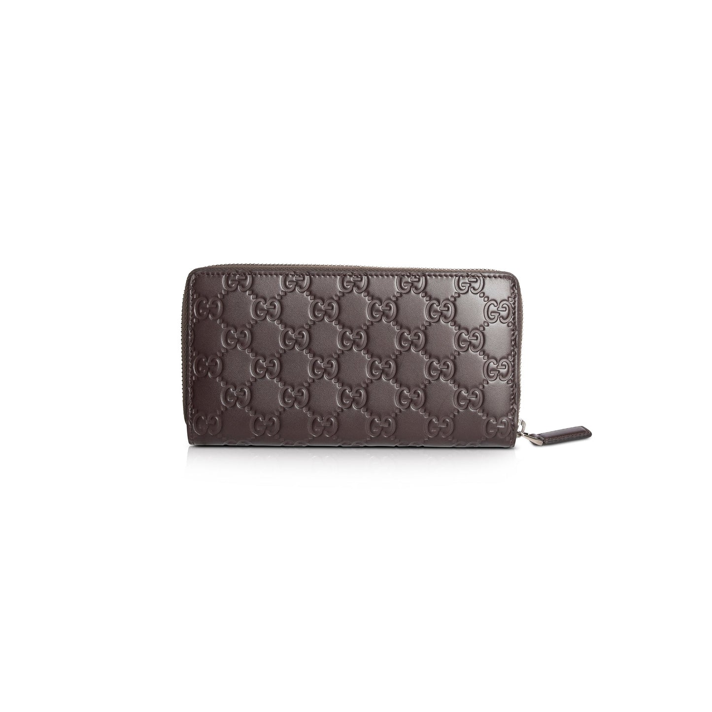Gucci Guccissima Leather Zip Around Wallet