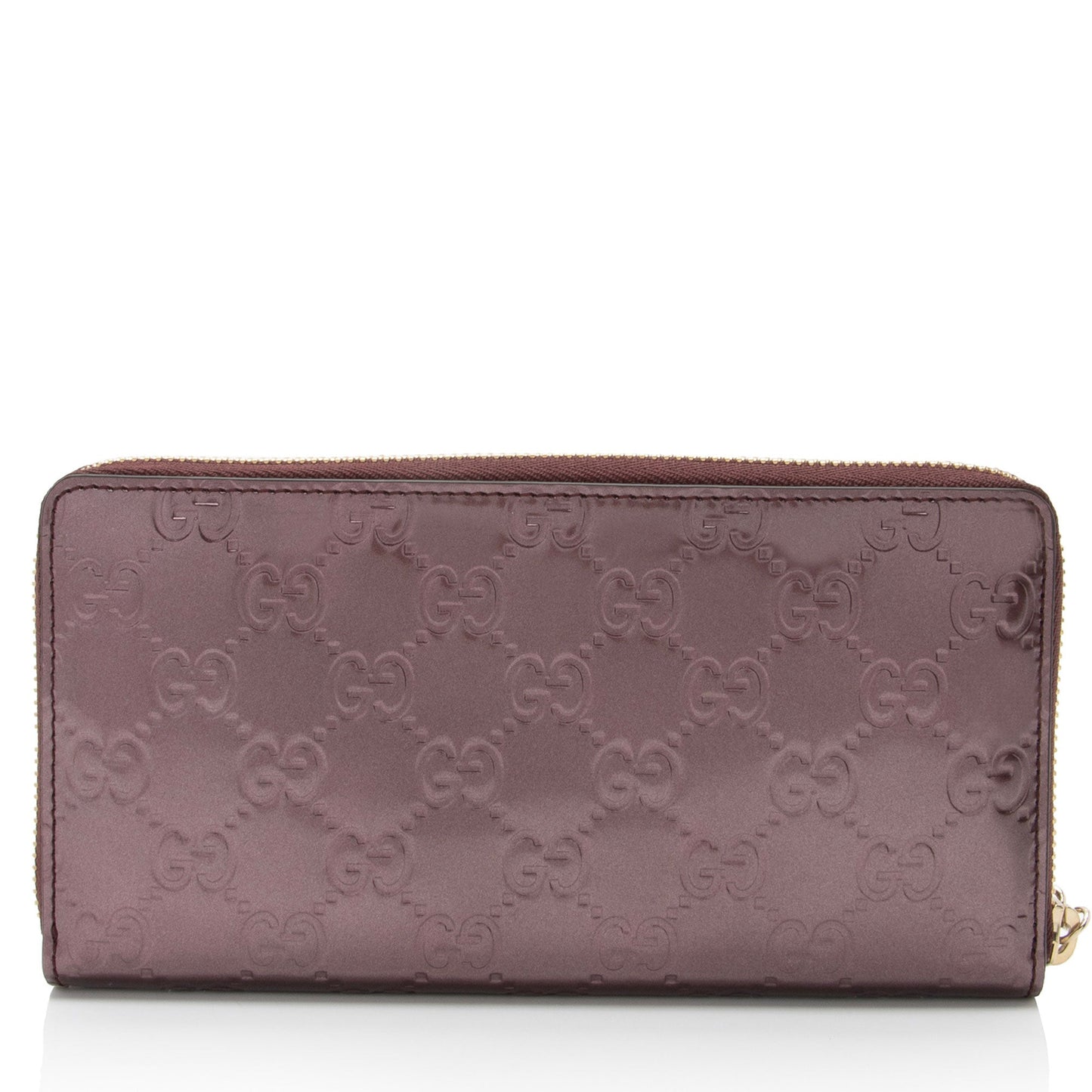 Gucci Guccissima Leather Zip Around Wallet