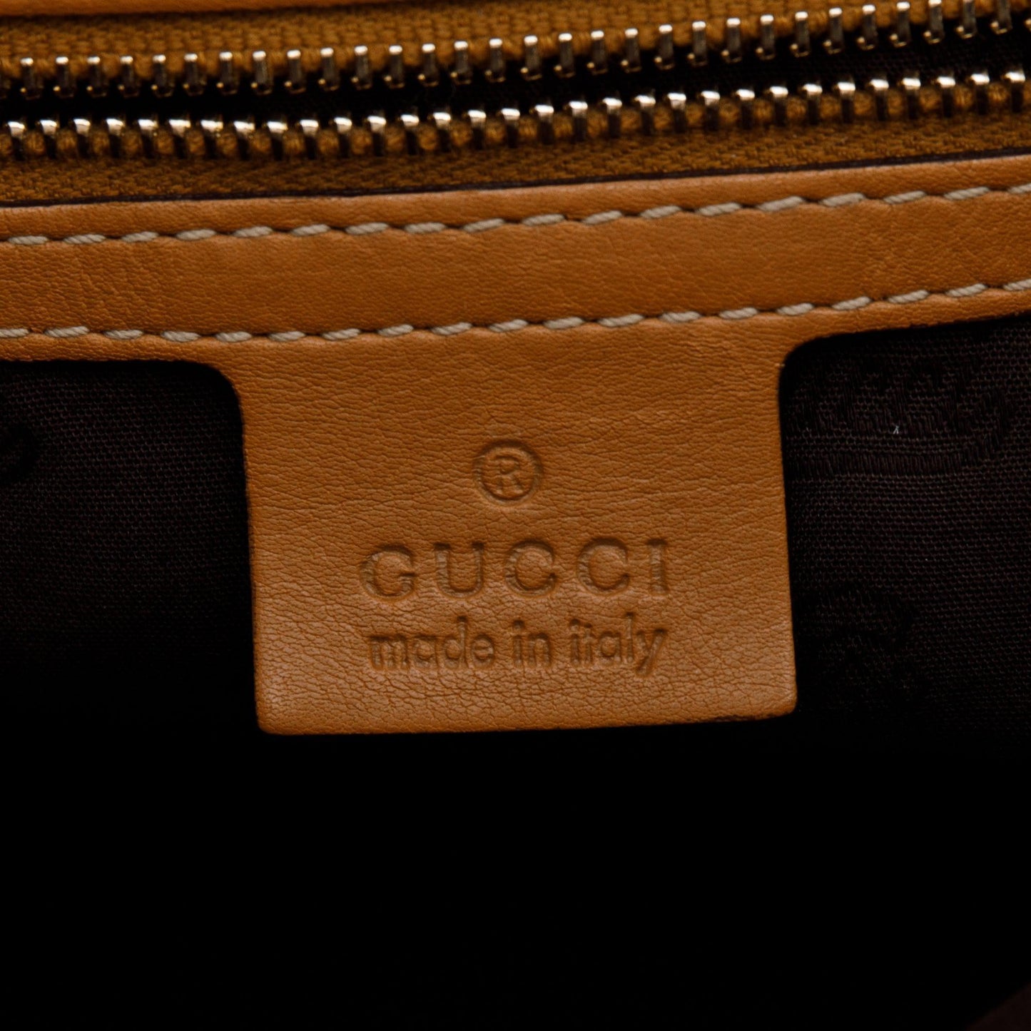 Gucci Guccissima Medium Charm Top Handle Bag