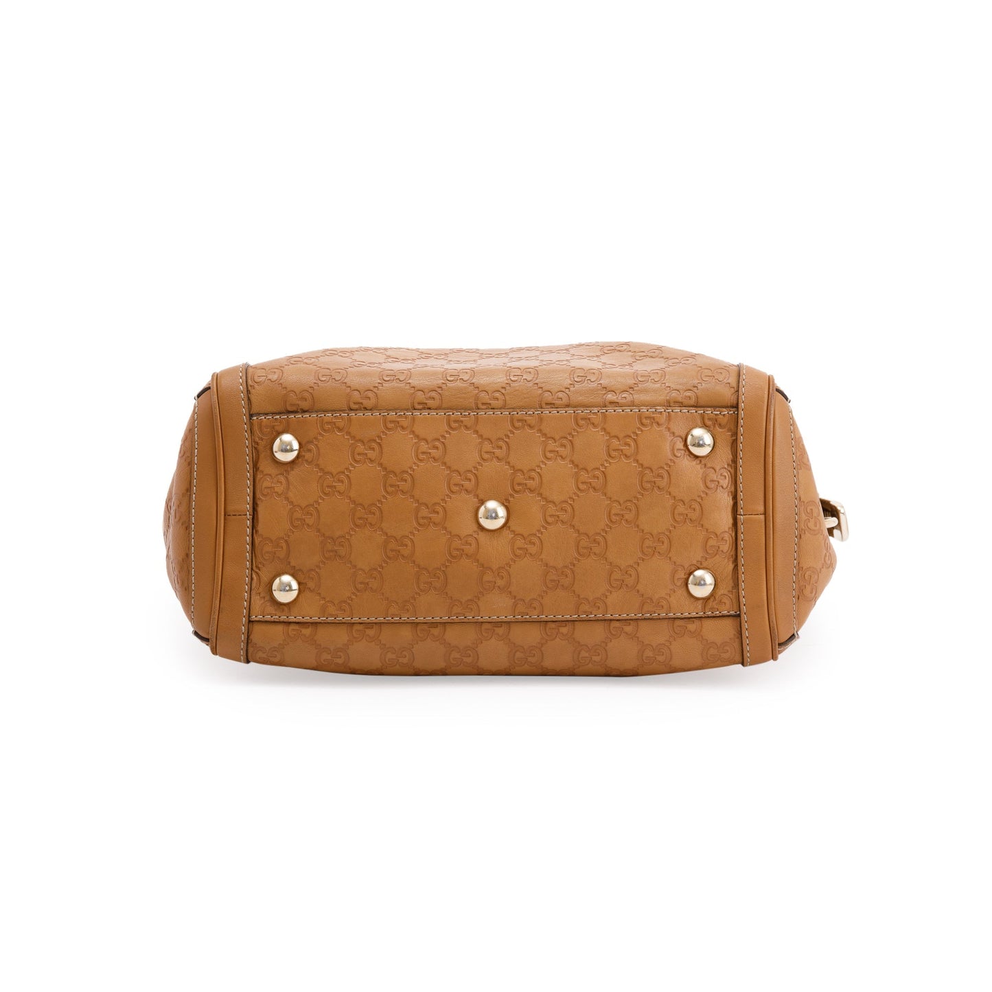 Gucci Guccissima Medium Charm Top Handle Bag
