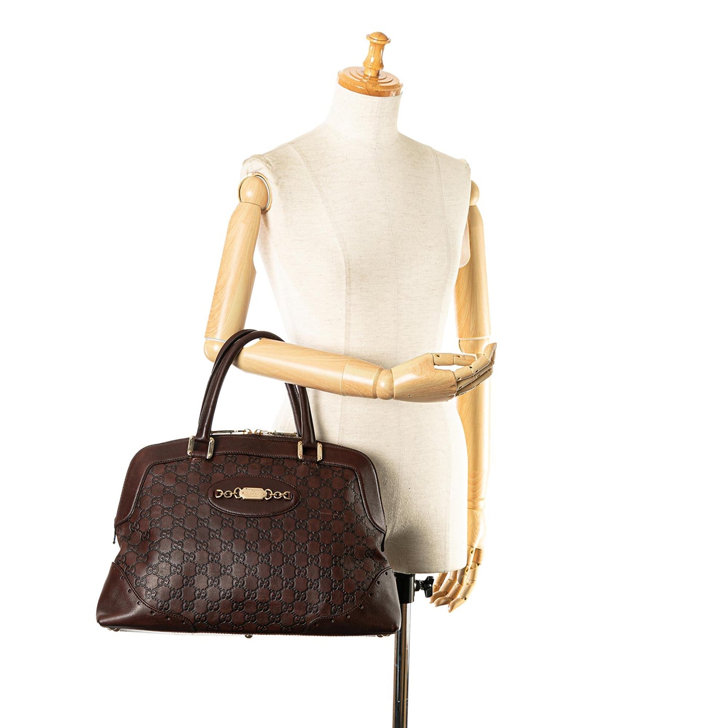 Gucci Guccissima Punch Handbag (SHG-b0sszg)