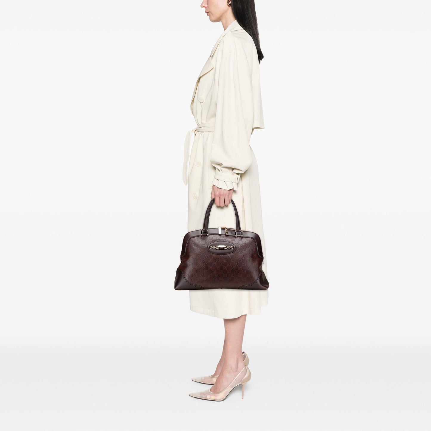 Gucci Guccissima Punch Handbag