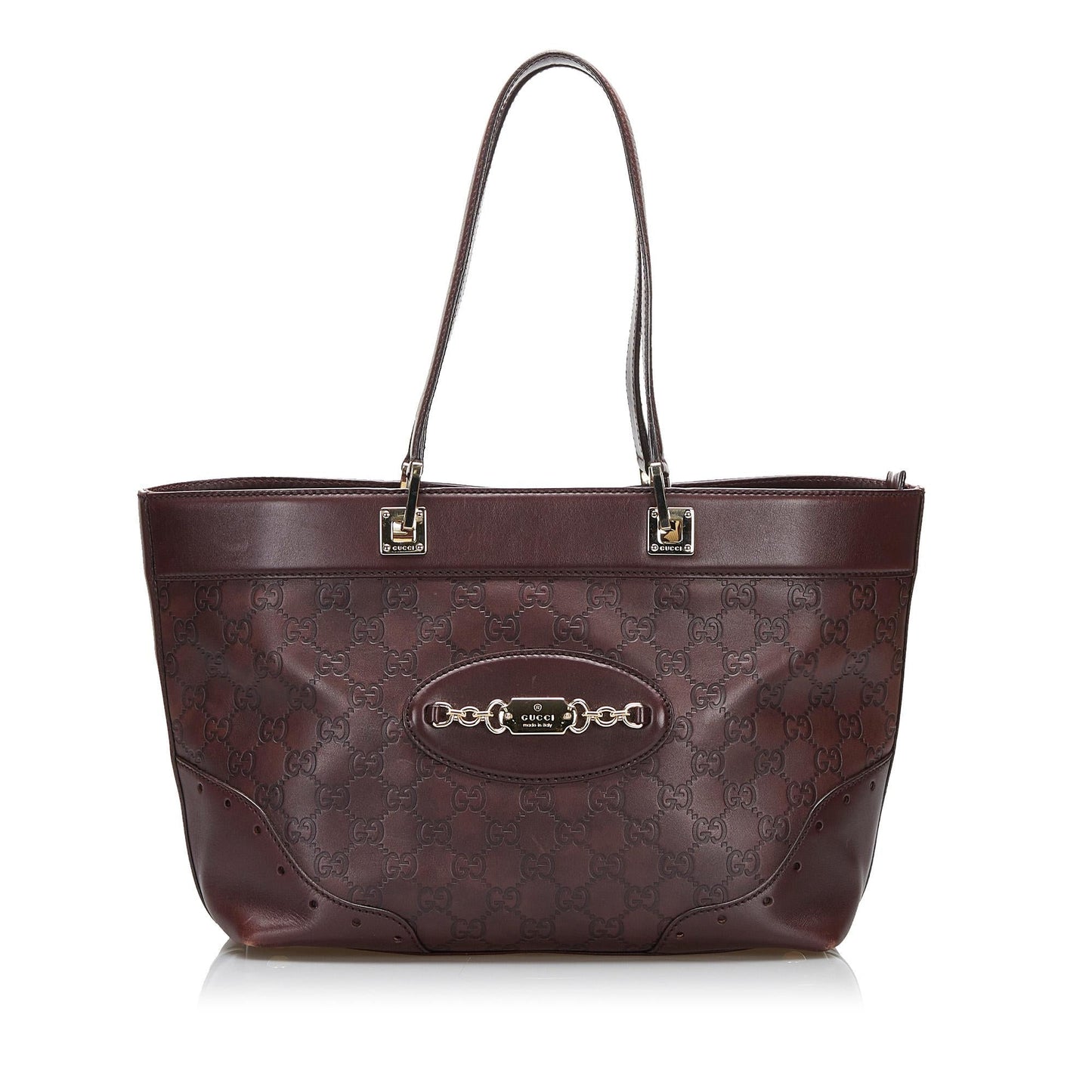 Gucci Guccissima Punch Tote (SHG-leJtbd)
