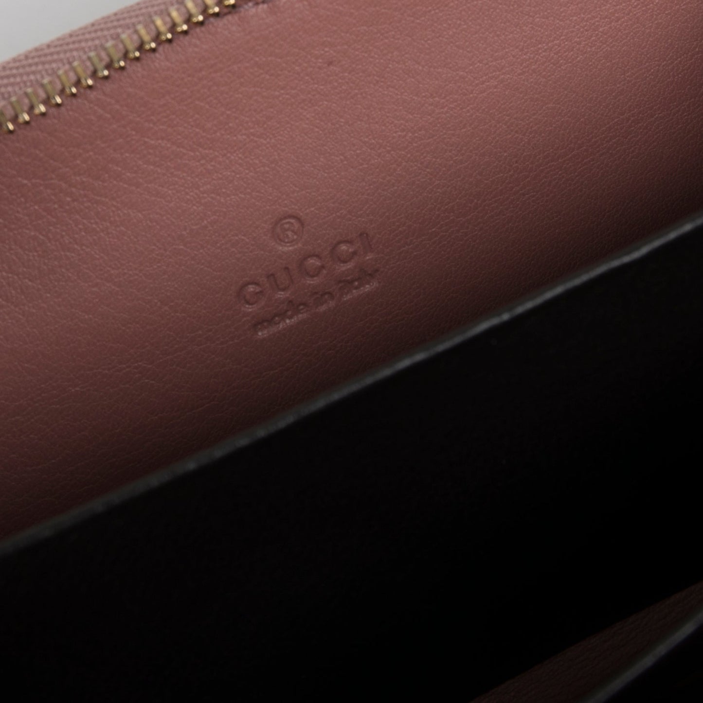 Gucci Guccissima Signature Card Case