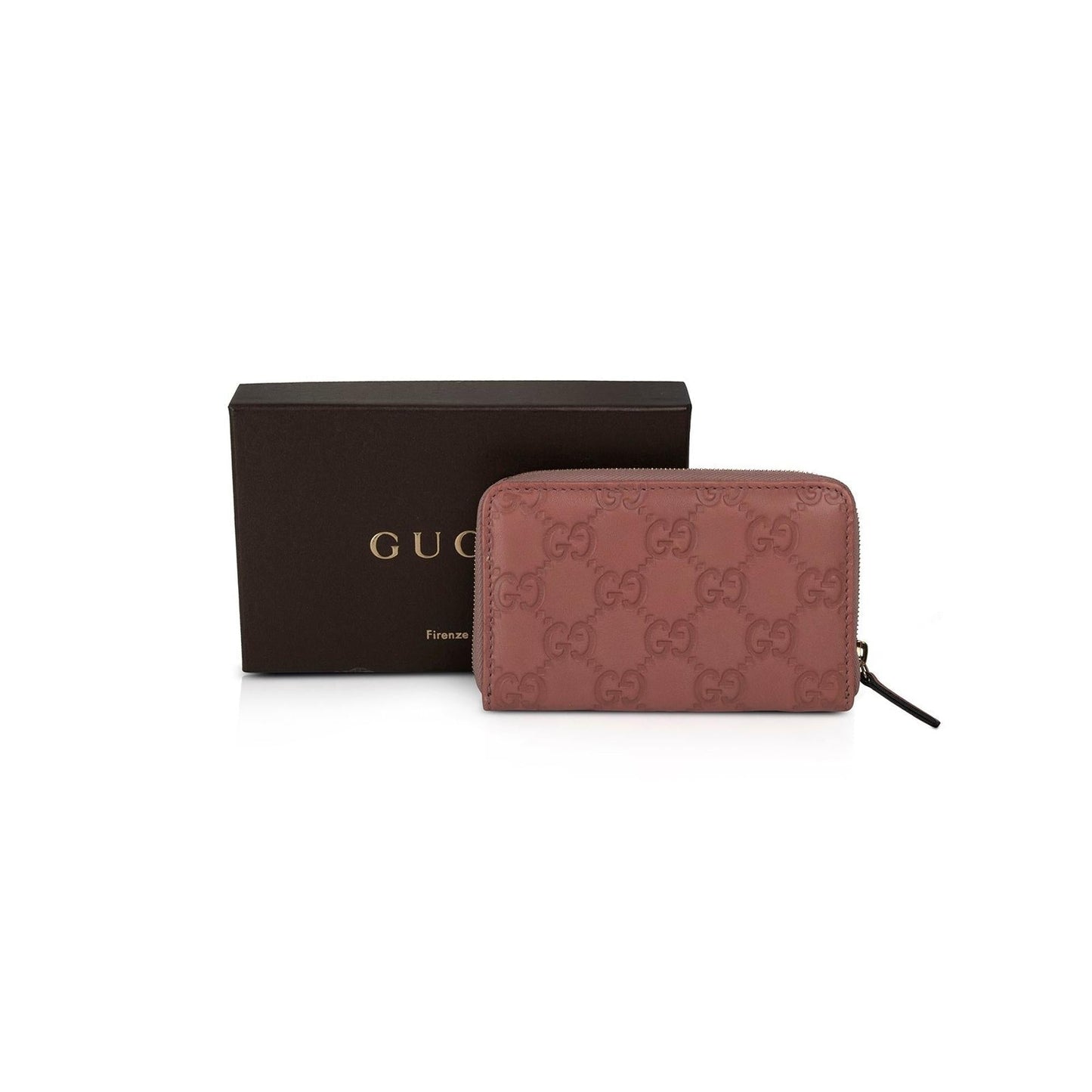 Gucci Guccissima Signature Card Case