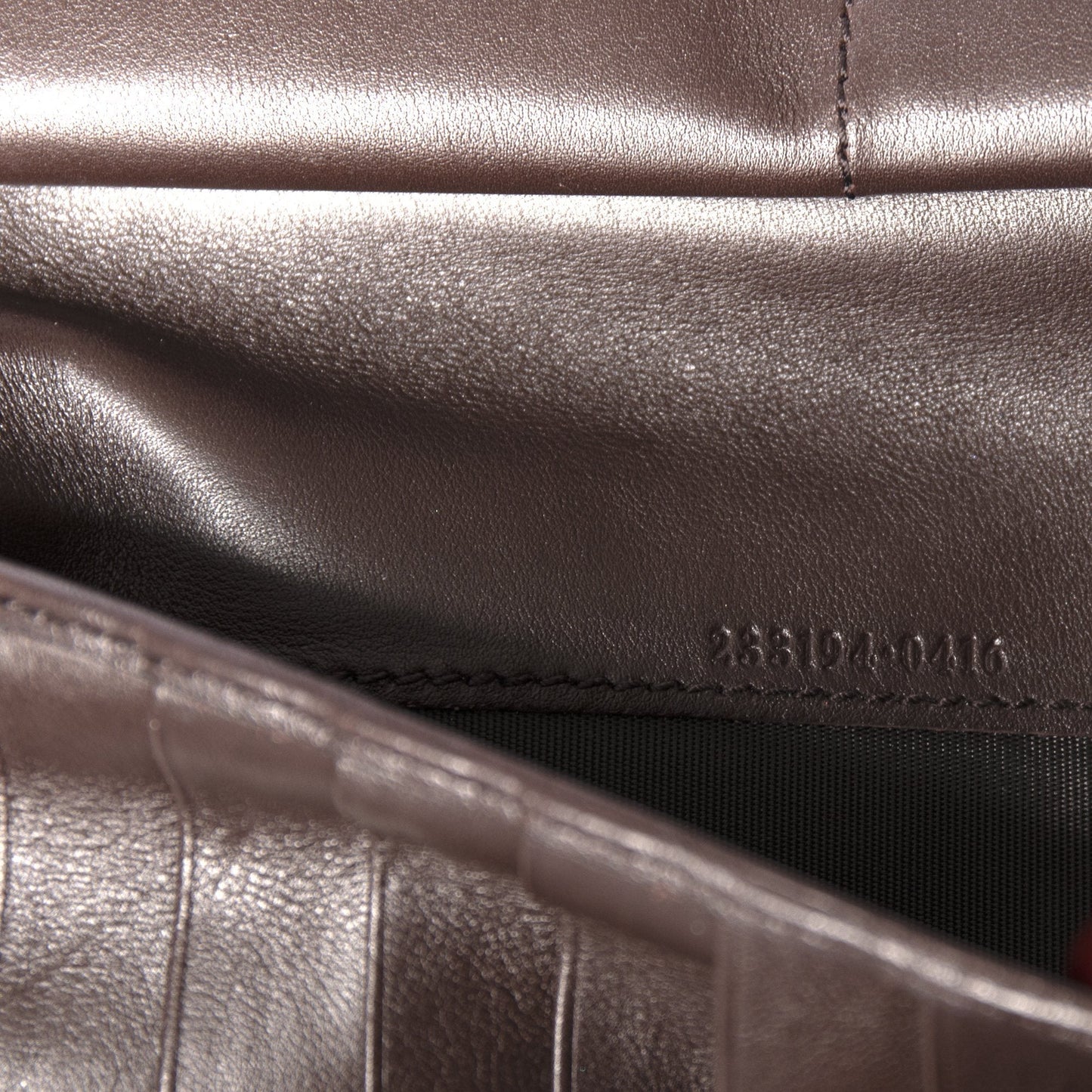 Gucci Guccissima Signature Continental Zip Around Wallet