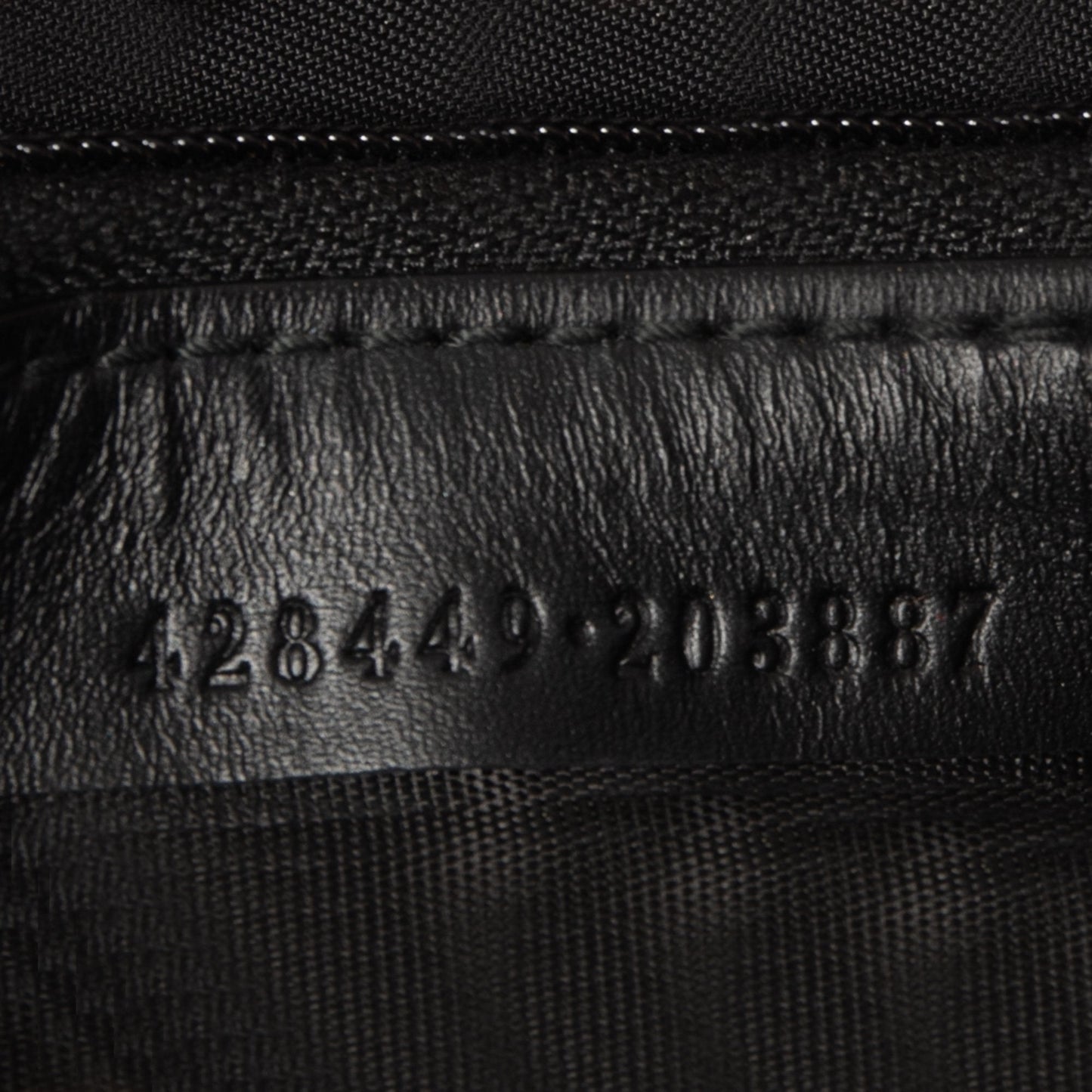 Gucci Guccissima Signature Wrist Wallet