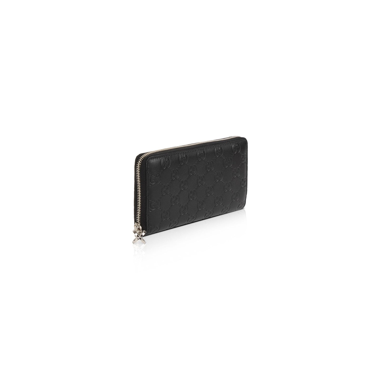 Gucci Guccissima Twins Zip Around Wallet