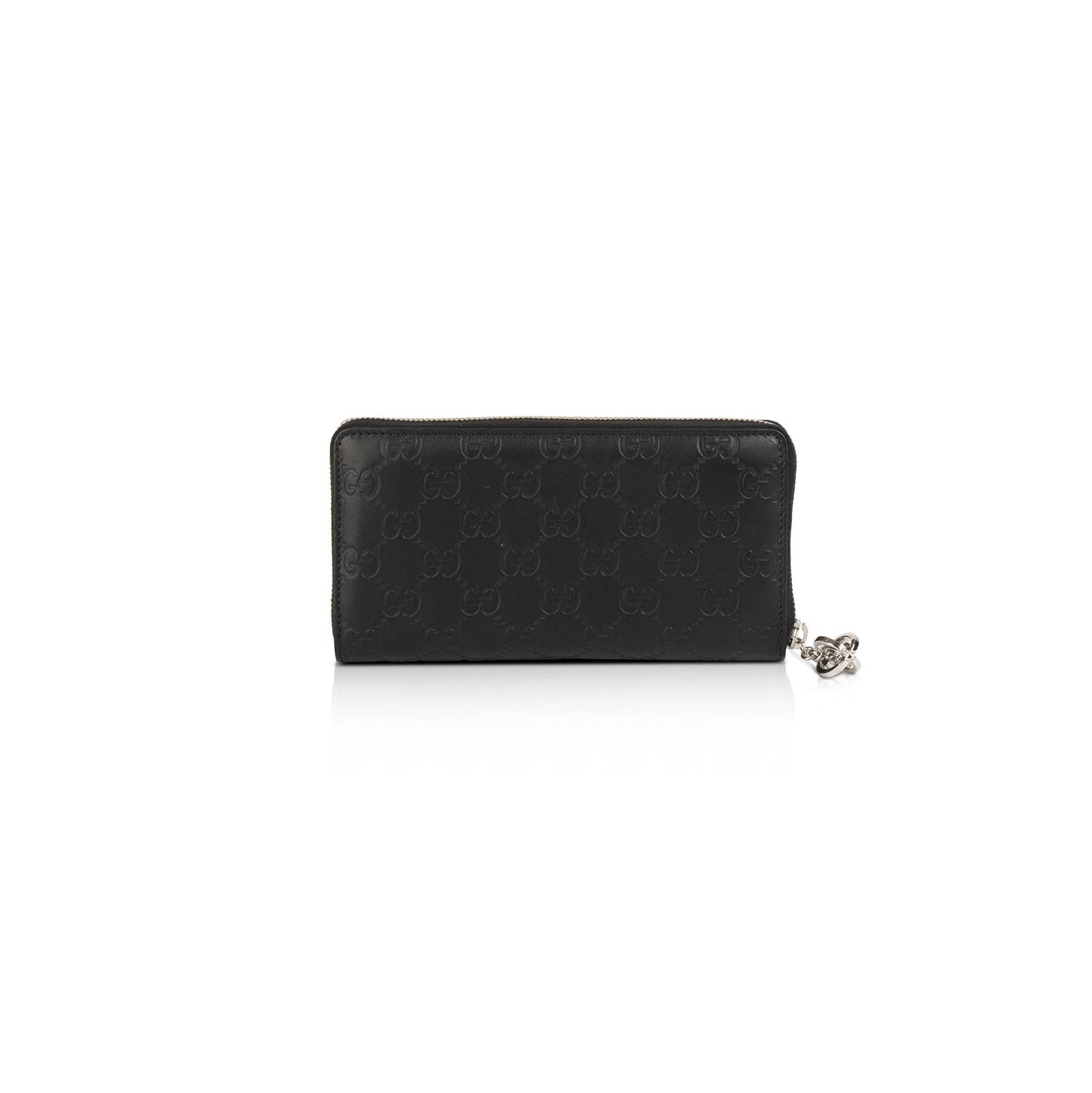 Gucci Guccissima Twins Zip Around Wallet