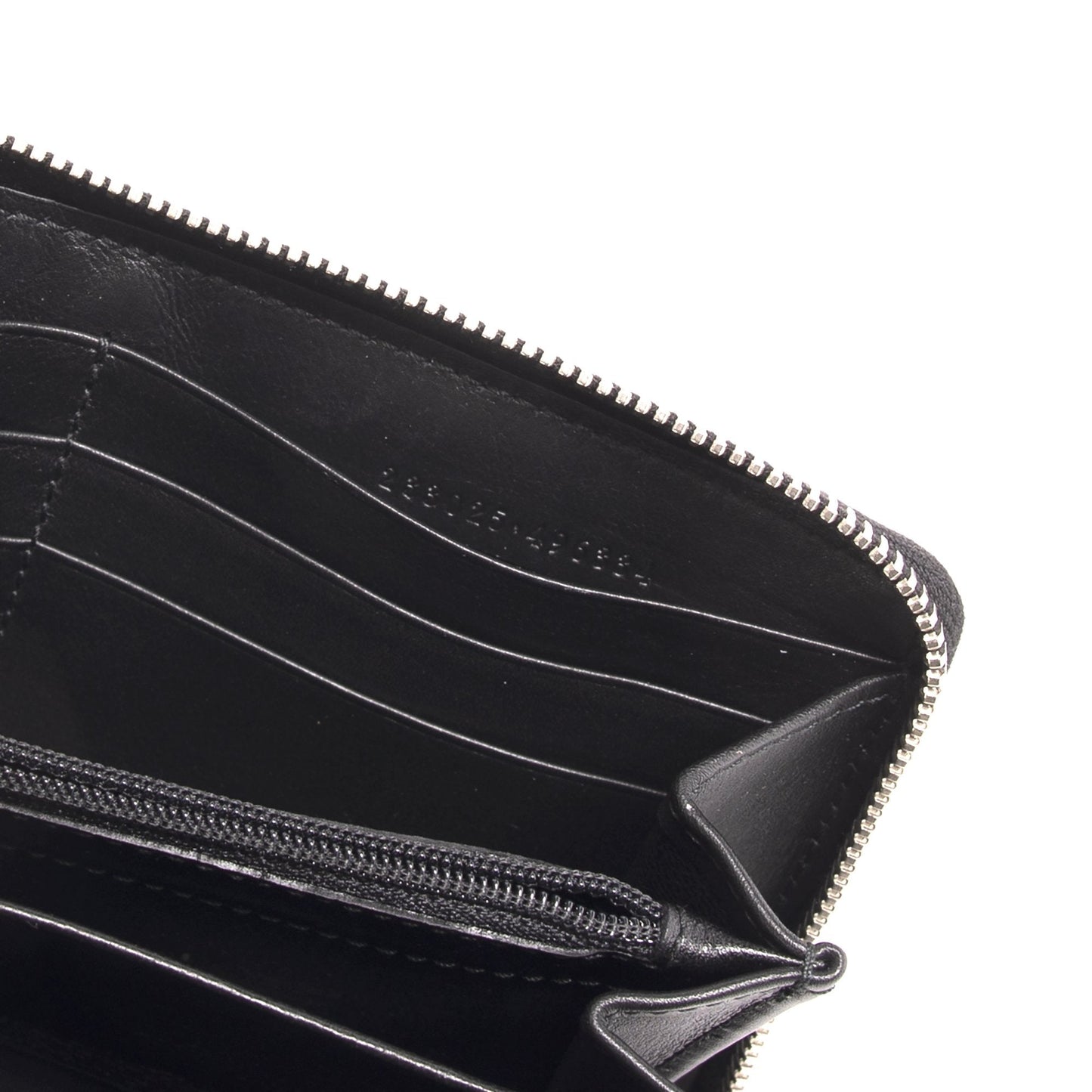 Gucci Guccissima Twins Zip Around Wallet