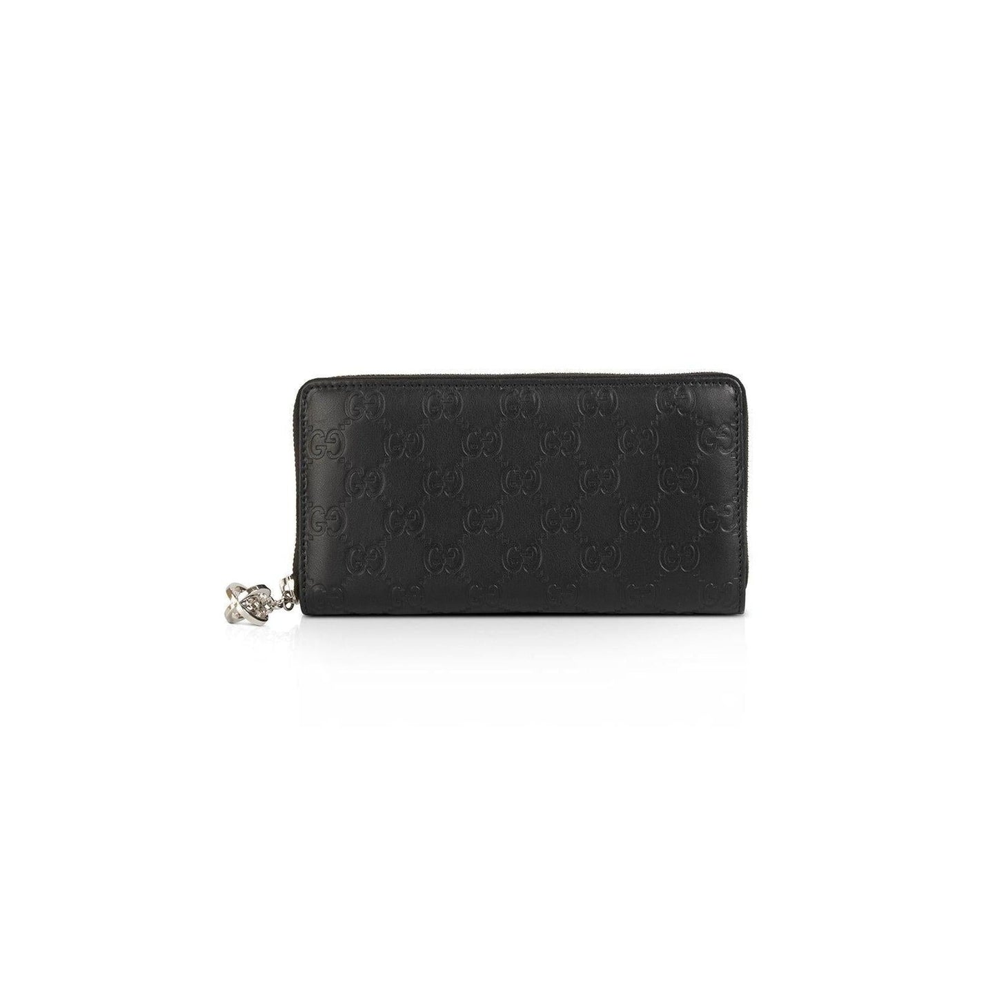 Gucci Guccissima Twins Zip Around Wallet