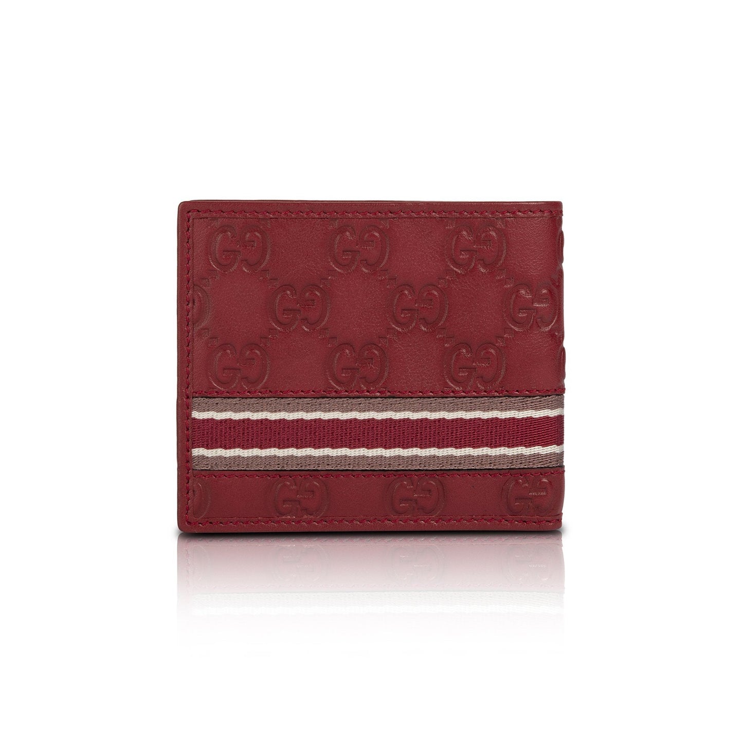 Gucci Guccissima Web Bifold Wallet