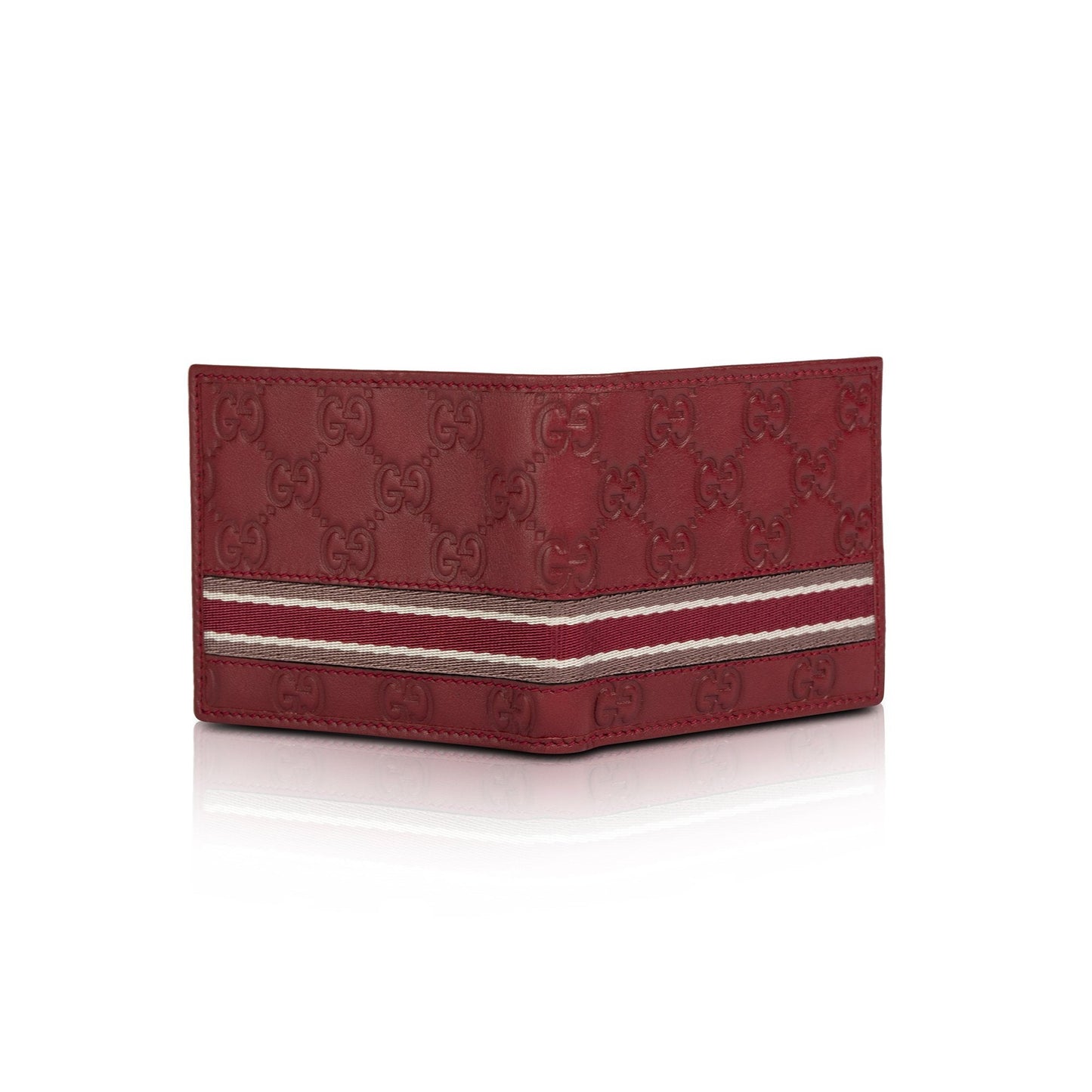 Gucci Guccissima Web Bifold Wallet