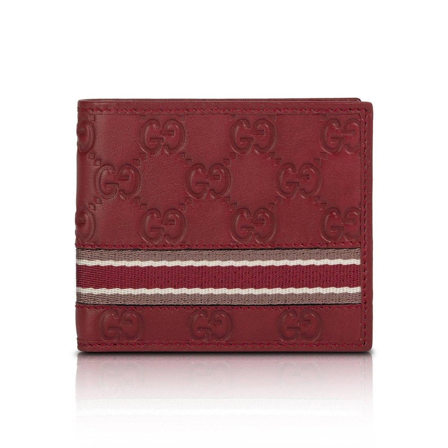 Gucci Guccissima Web Bifold Wallet