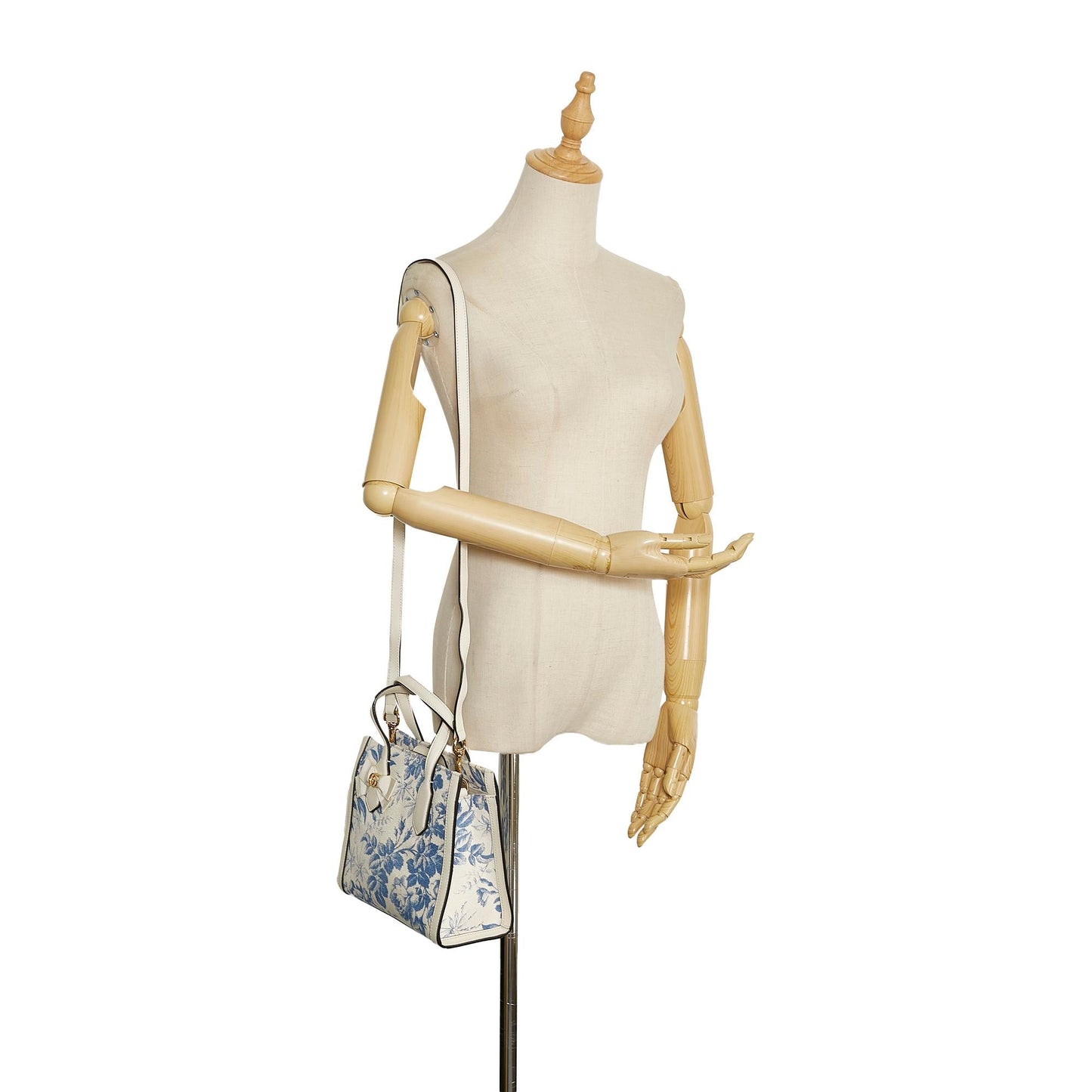 Gucci Herbarium Canvas Satchel (SHG-v4aQ2g)