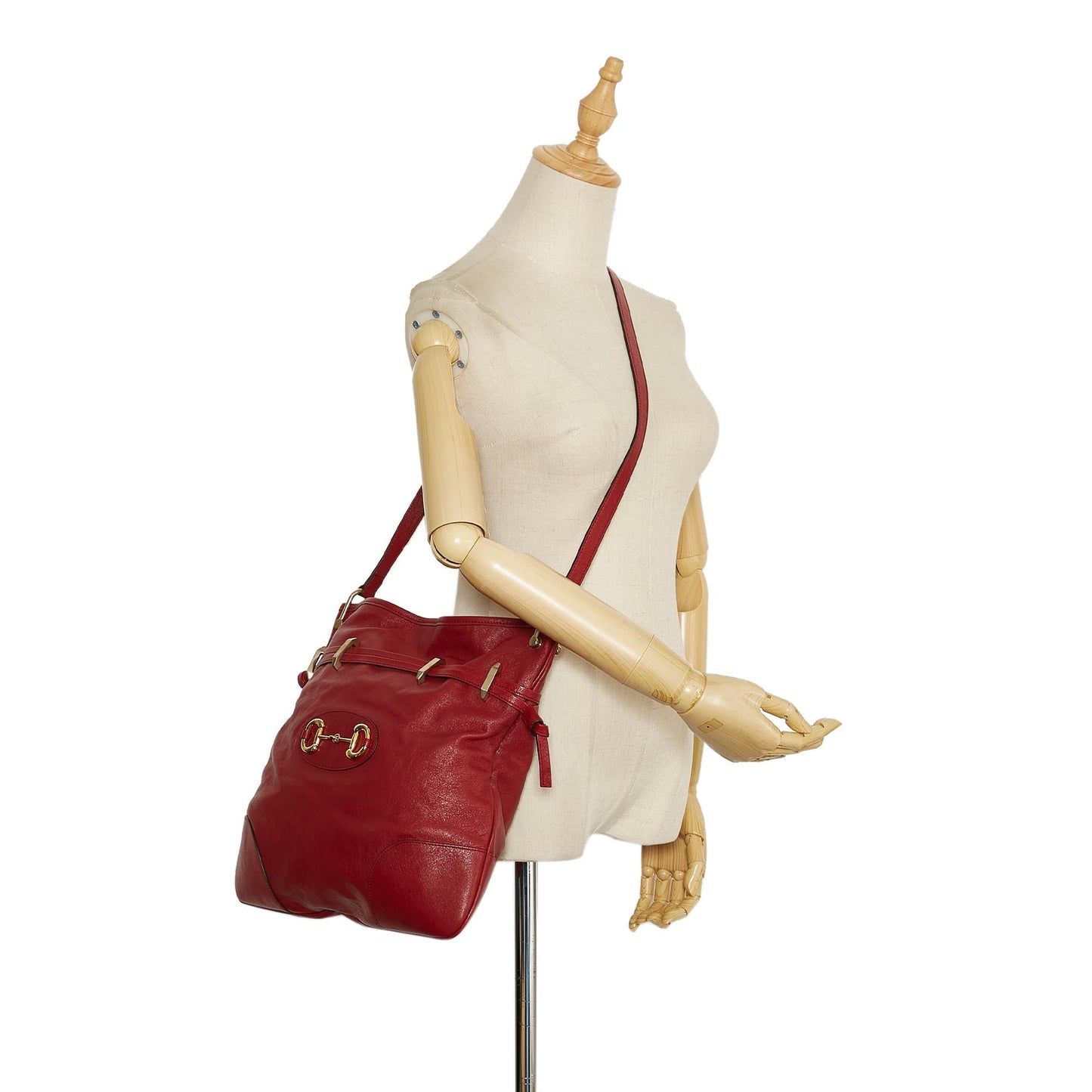 Gucci Horsebit 1955 Drawstring Crossbody Bag (SHG-Xwa7rJ)