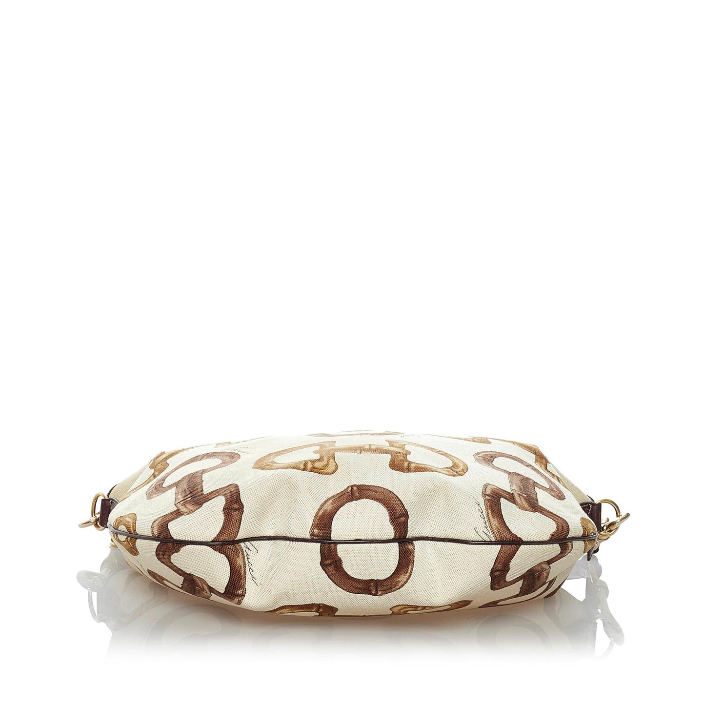 Gucci Horsebit Canvas Hobo Bag (SHG-30157)