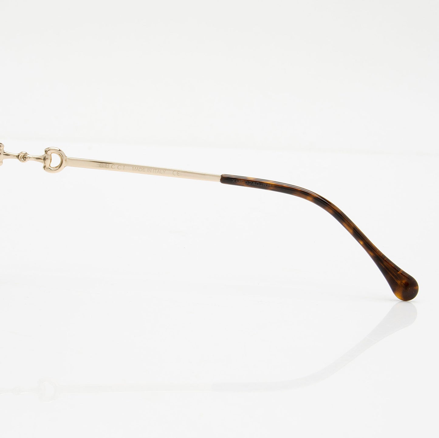 Gucci Horsebit Oversized Round Sunglasses