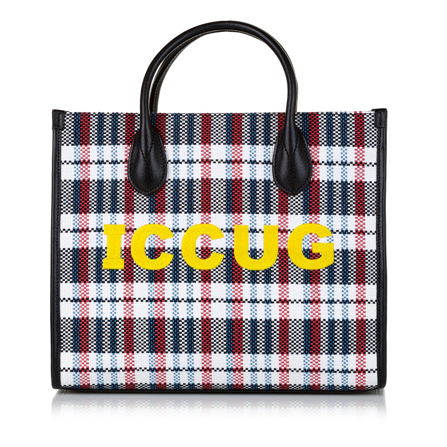 Gucci ICCUG Canvas Satchel (SHG-bahiba)