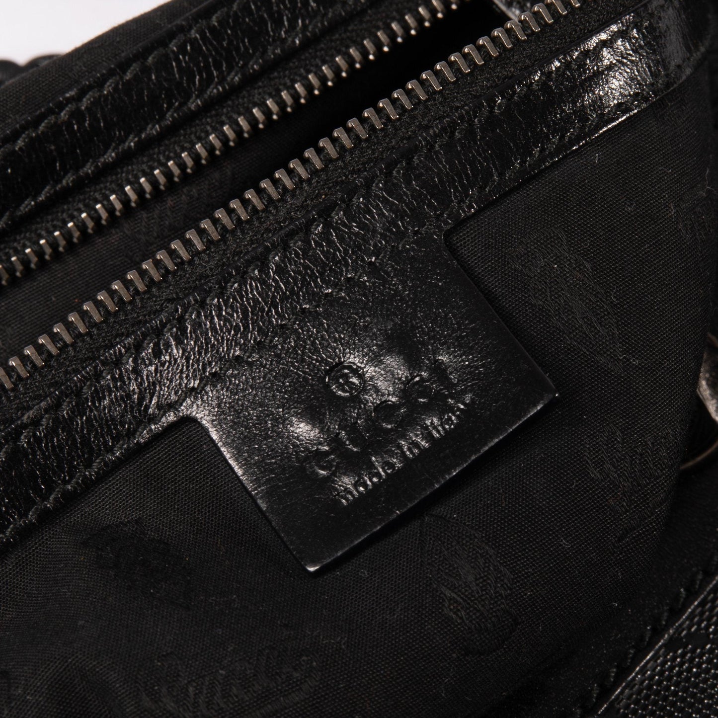 Gucci Imprime Studded Clutch Shoulder Bag