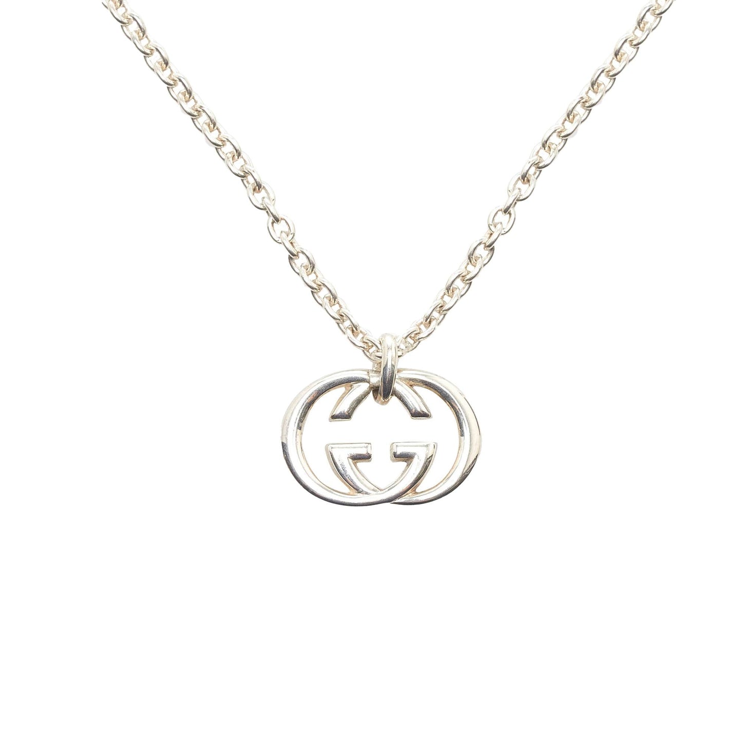 Gucci Interlocking G Pendant Necklace (SHG-QrK5VT)