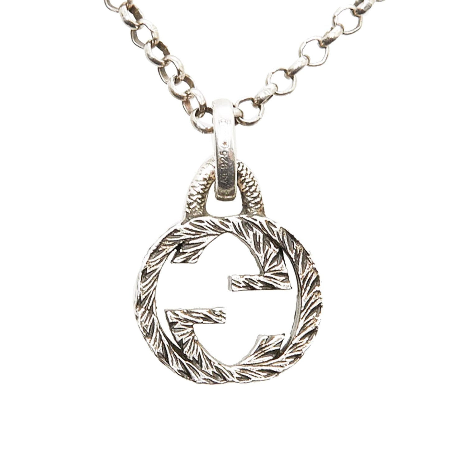 Gucci Interlocking G Pendant Necklace (SHG-TwGZdI)