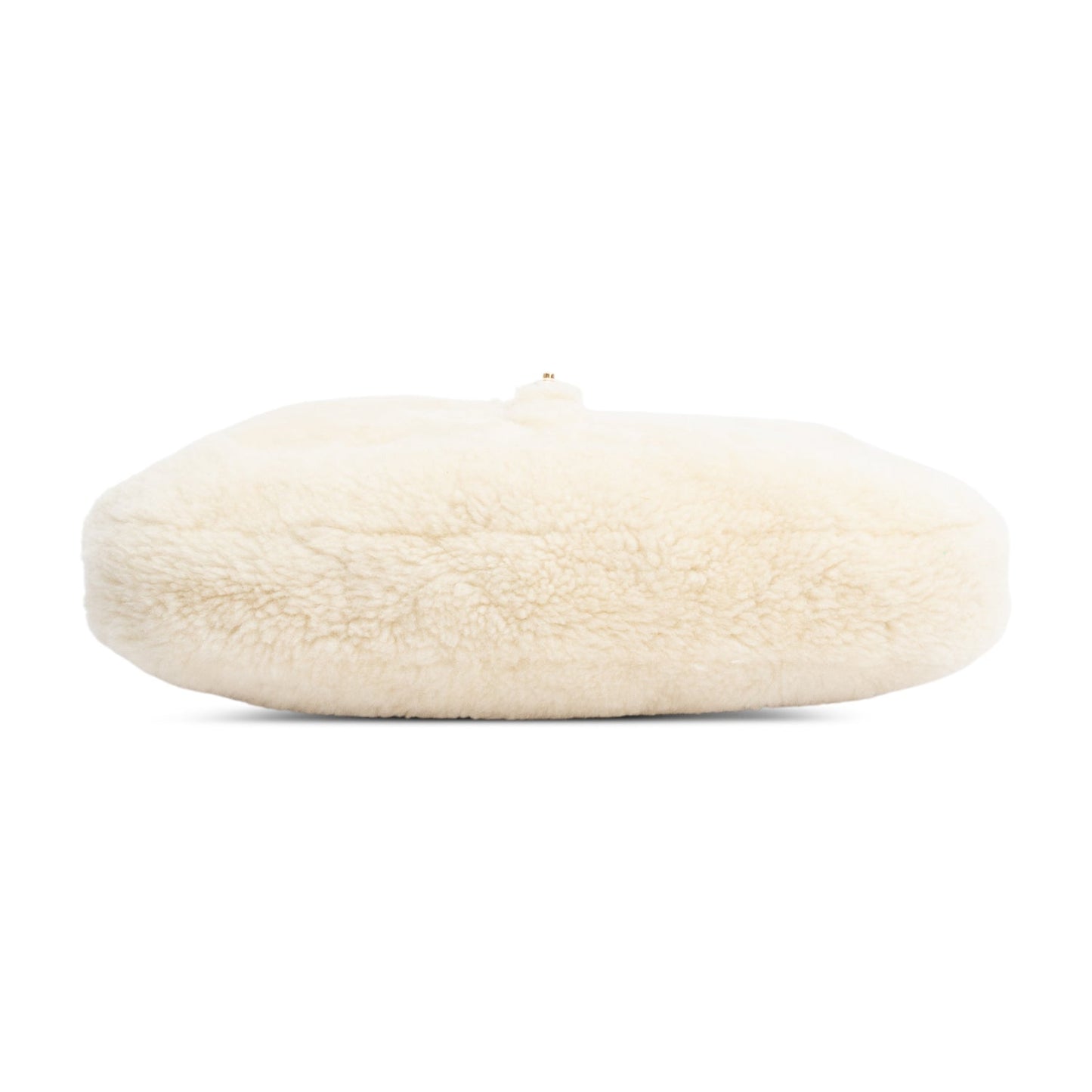 Gucci Ivory Shearling Small Jackie 1961 Shoulder Bag