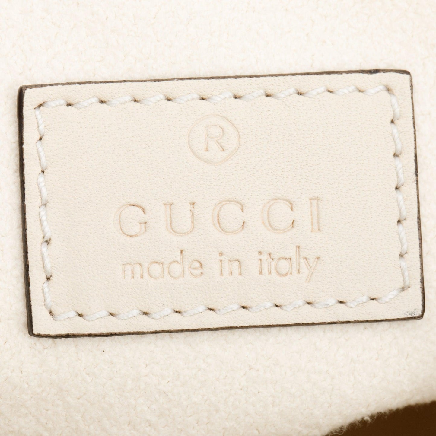 Gucci Ivory Shearling Small Jackie 1961 Shoulder Bag