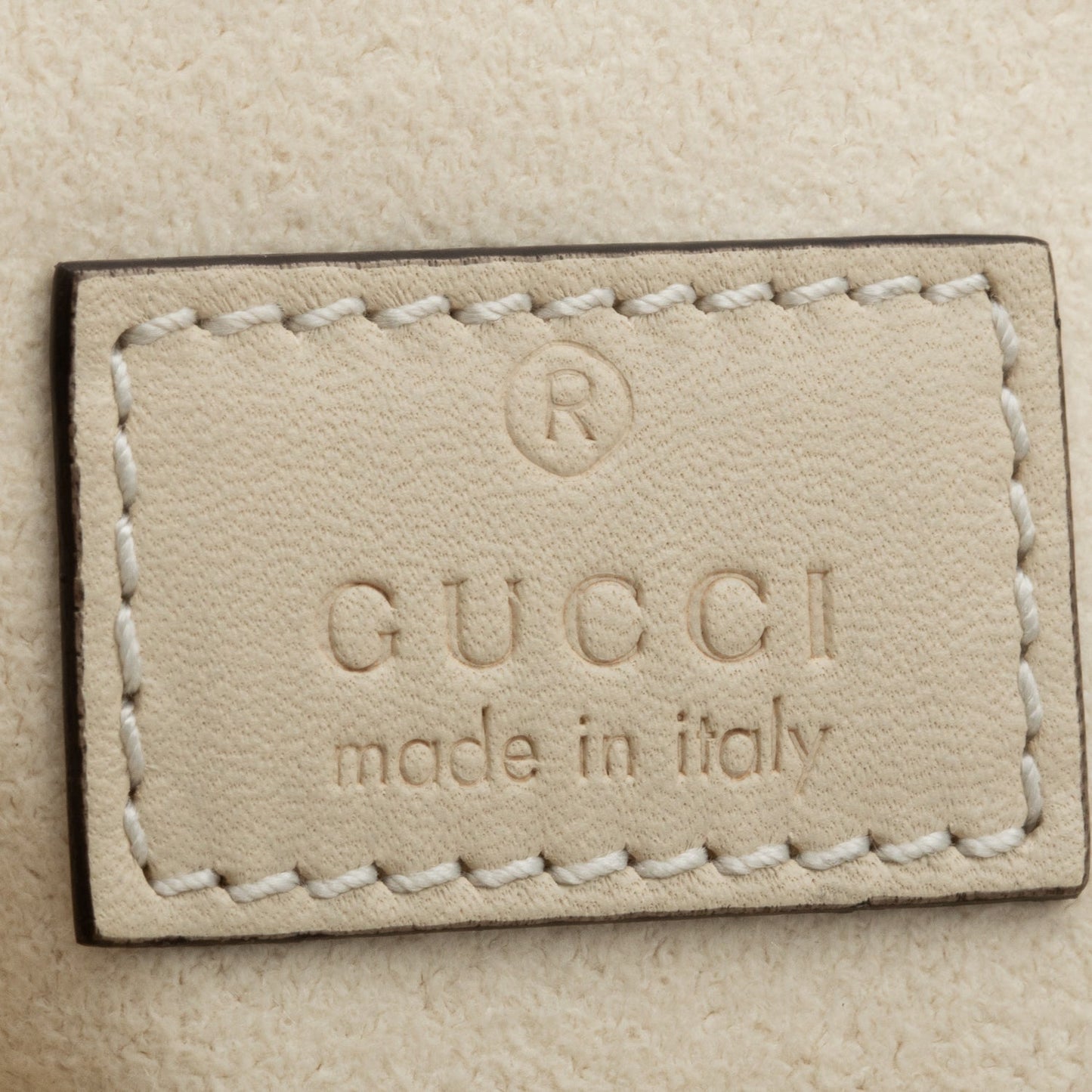 Gucci Ivory Shearling Small Jackie 1961 Shoulder Bag
