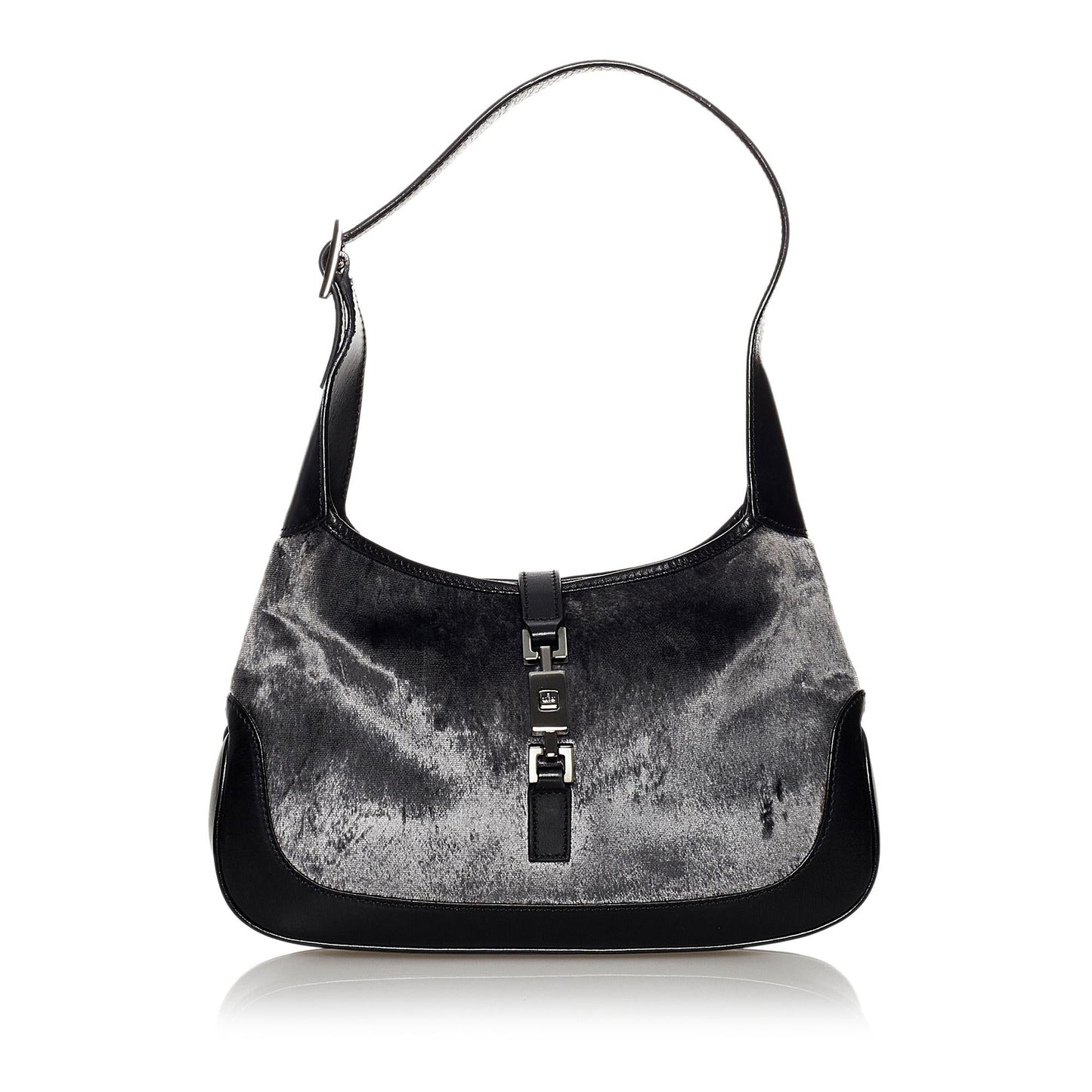 Gucci Jackie Velvet Shoulder Bag (SHG-30755)